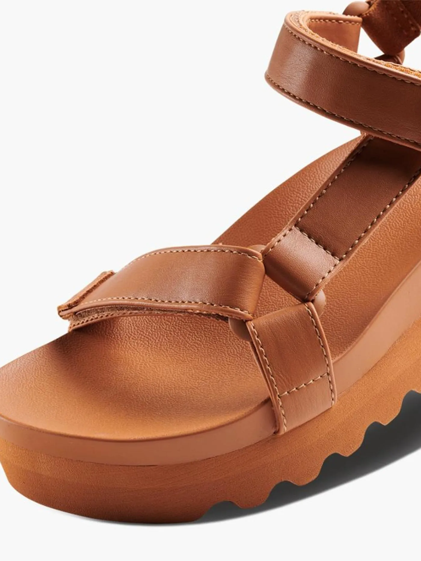 Cushion Remi Hi Cognac Sandals