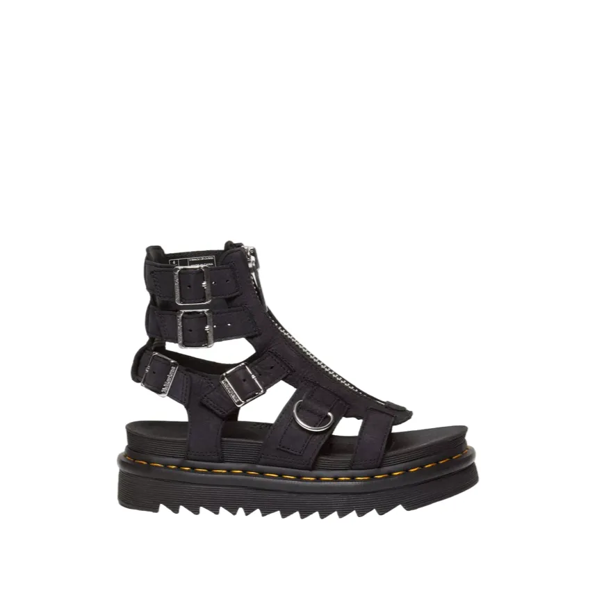 Dr. Martens Olson women's gladiator sandal 31542057 anthracite grey