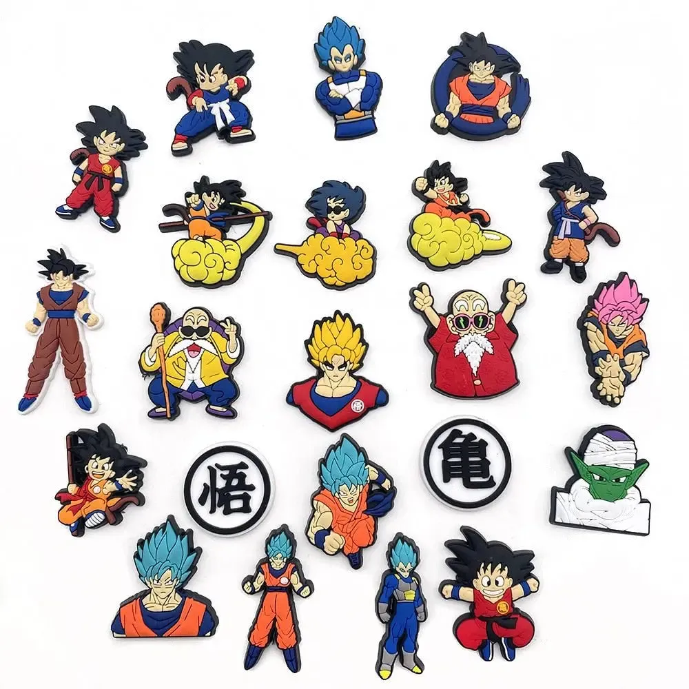 Dragon Ball Croc Charms - 20PCS Cute Set