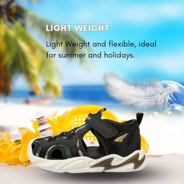 DR.KONG KIDS TOTAL CONTACT SANDALS DK-S1000653-BLK(RP : $109)