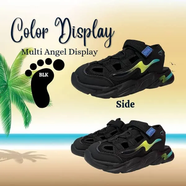 DR.KONG KIDS TOTAL CONTACT SANDALS DK-S2000620-BLK(RP : $129)