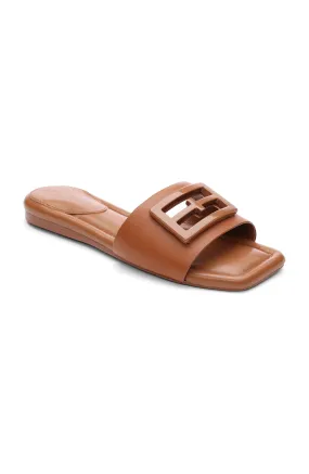 DUNBAR LOGO MEDALLION SANDALS