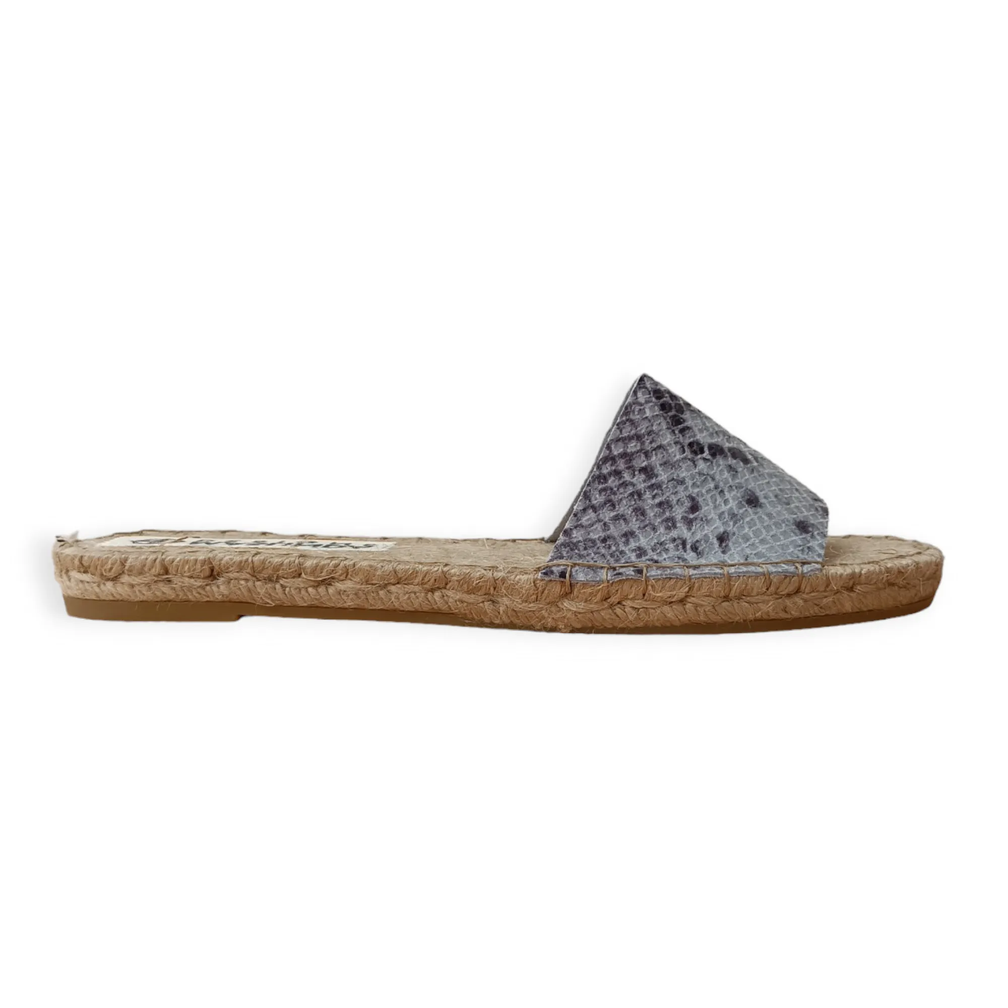 Espadrilles Slides - Snake Print