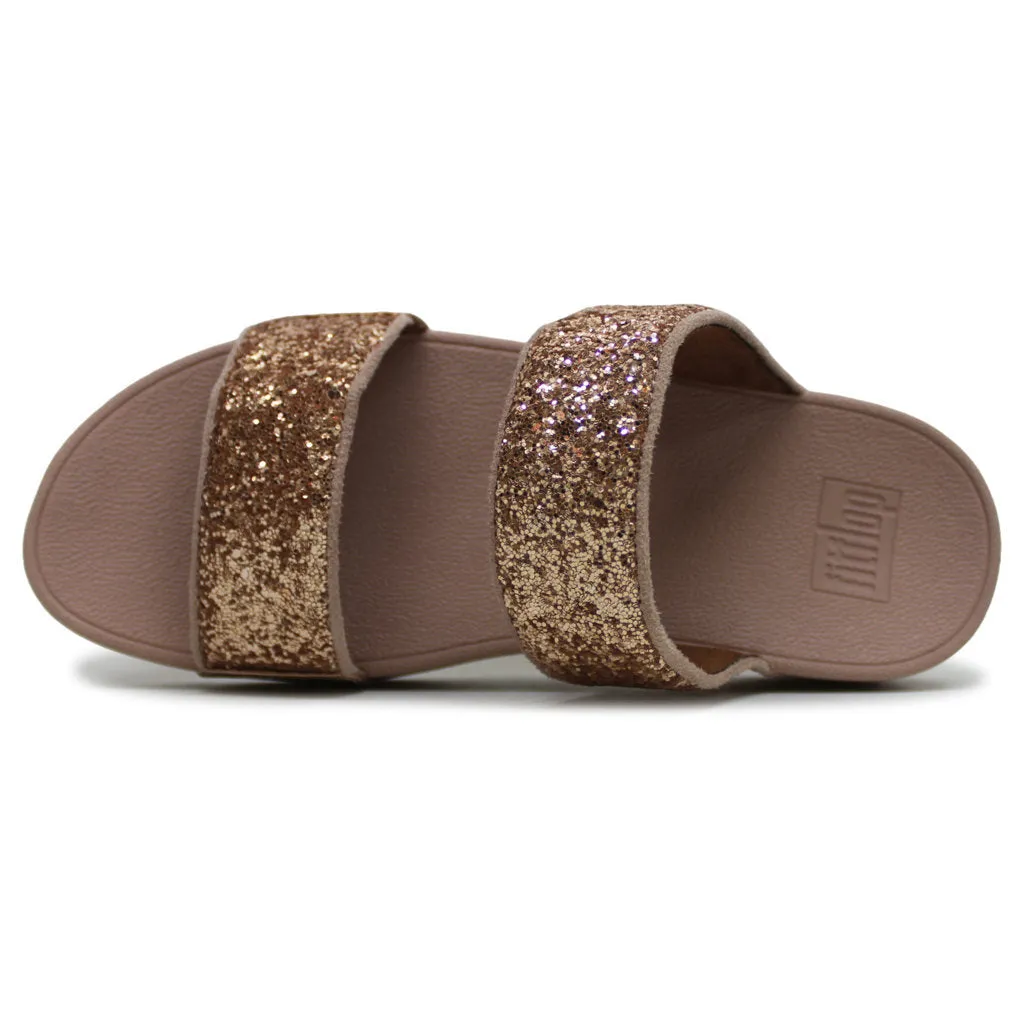 Fitflop Lulu Glitter Synthetic Women's Slides Sandals