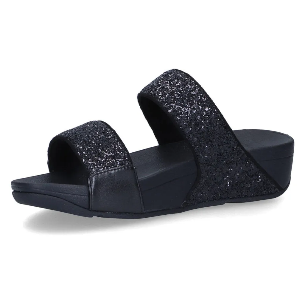 Fitflop Lulu Glitter Synthetic Women's Slides Sandals