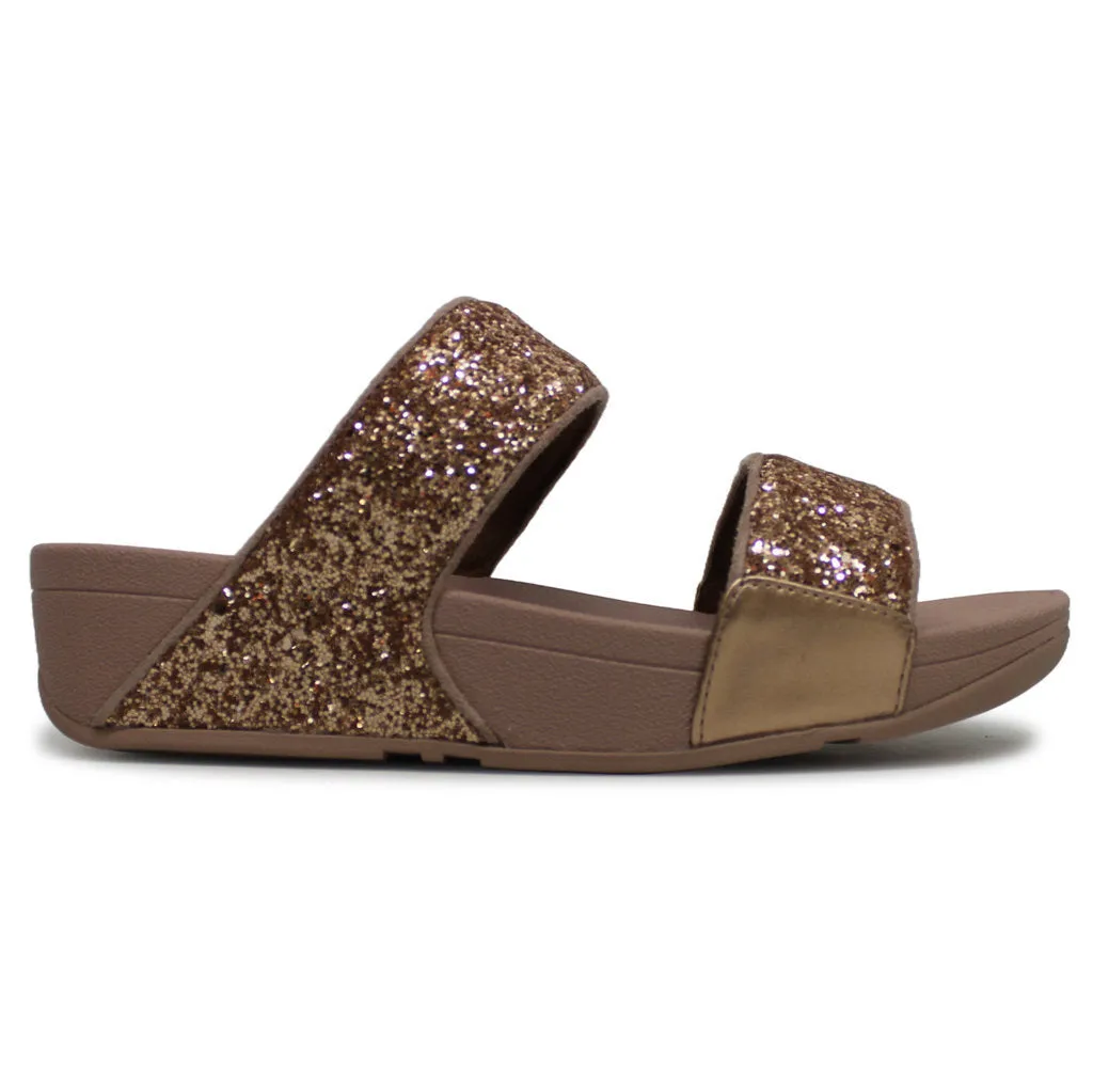 Fitflop Lulu Glitter Synthetic Women's Slides Sandals