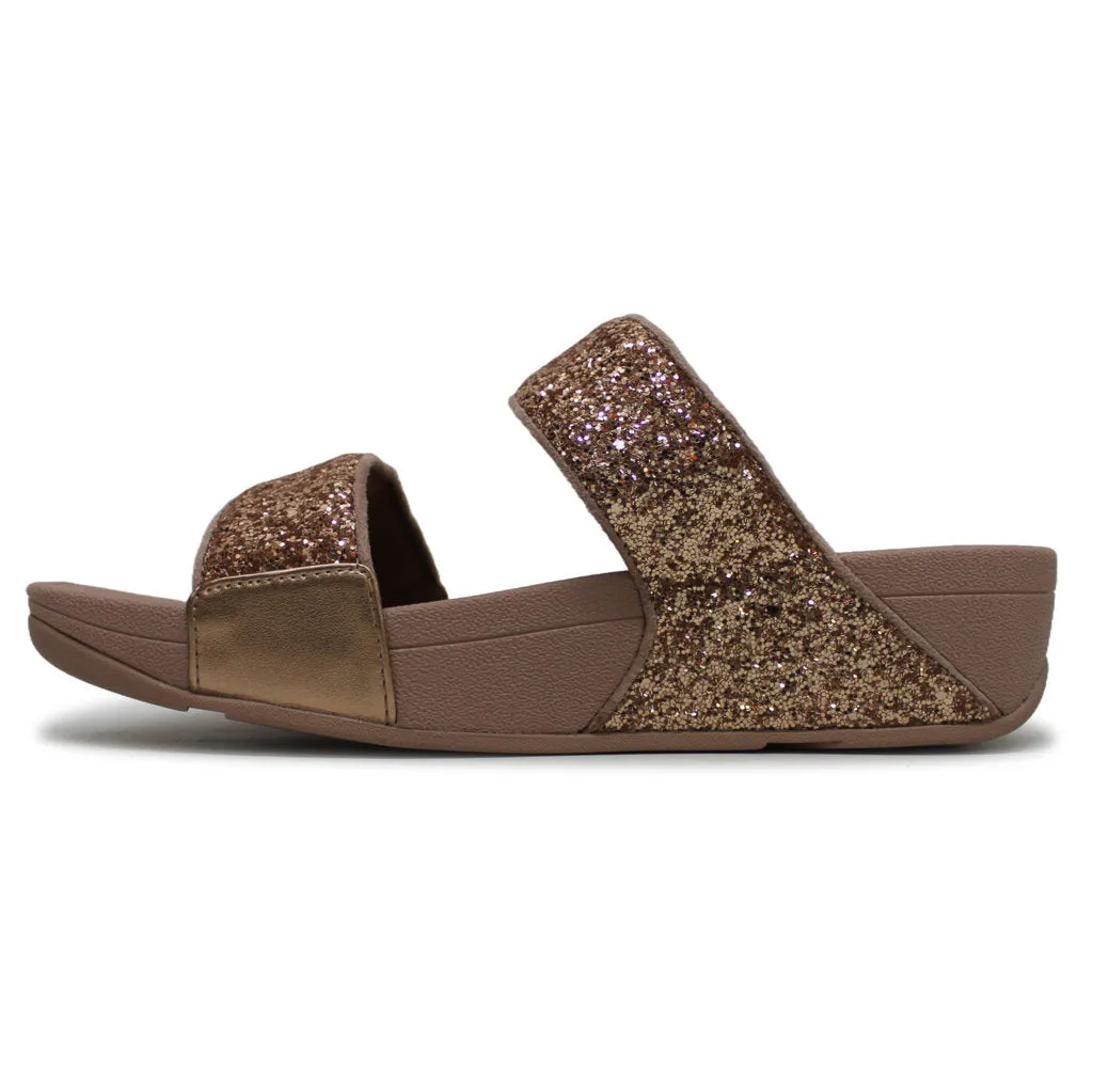 Fitflop Lulu Glitter Synthetic Women's Slides Sandals