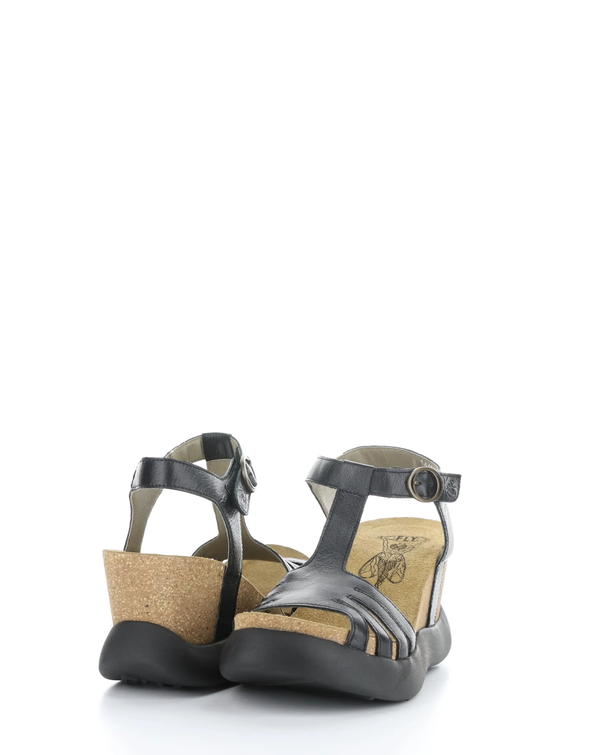 GAIT959FLY 000 BLACK Velcro Sandals