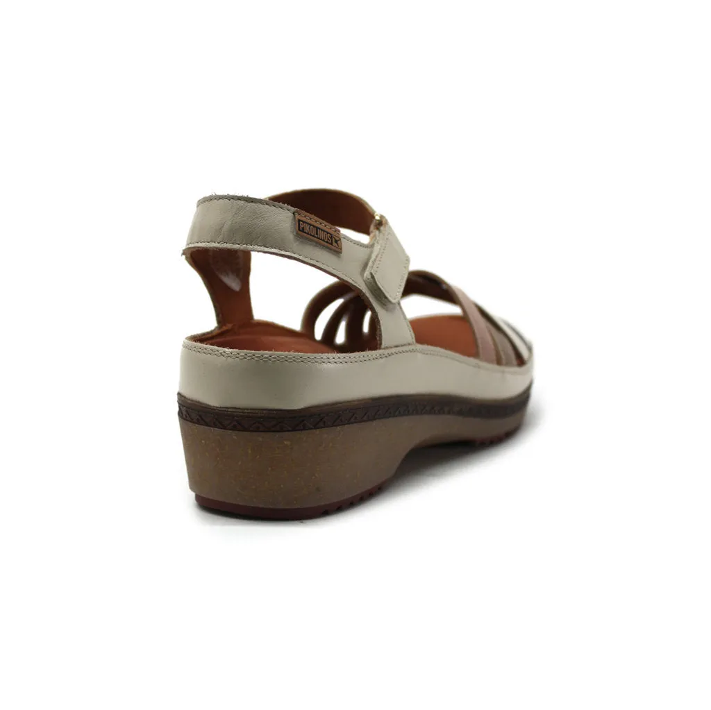 Granada Caflskin Leather Women's Ankle Strap Sandals