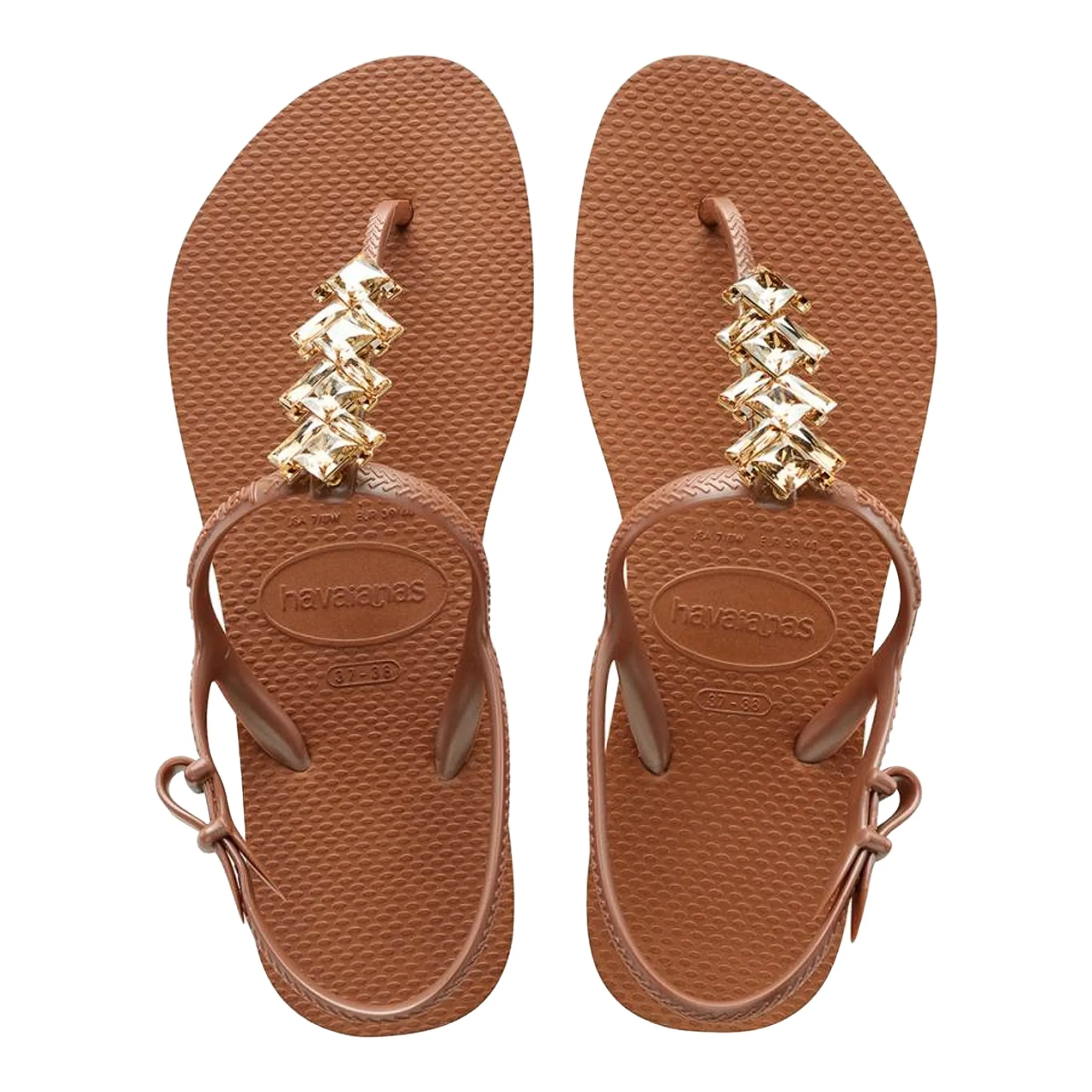 Havaianas Freedom Capri II Womens Brown Sandals