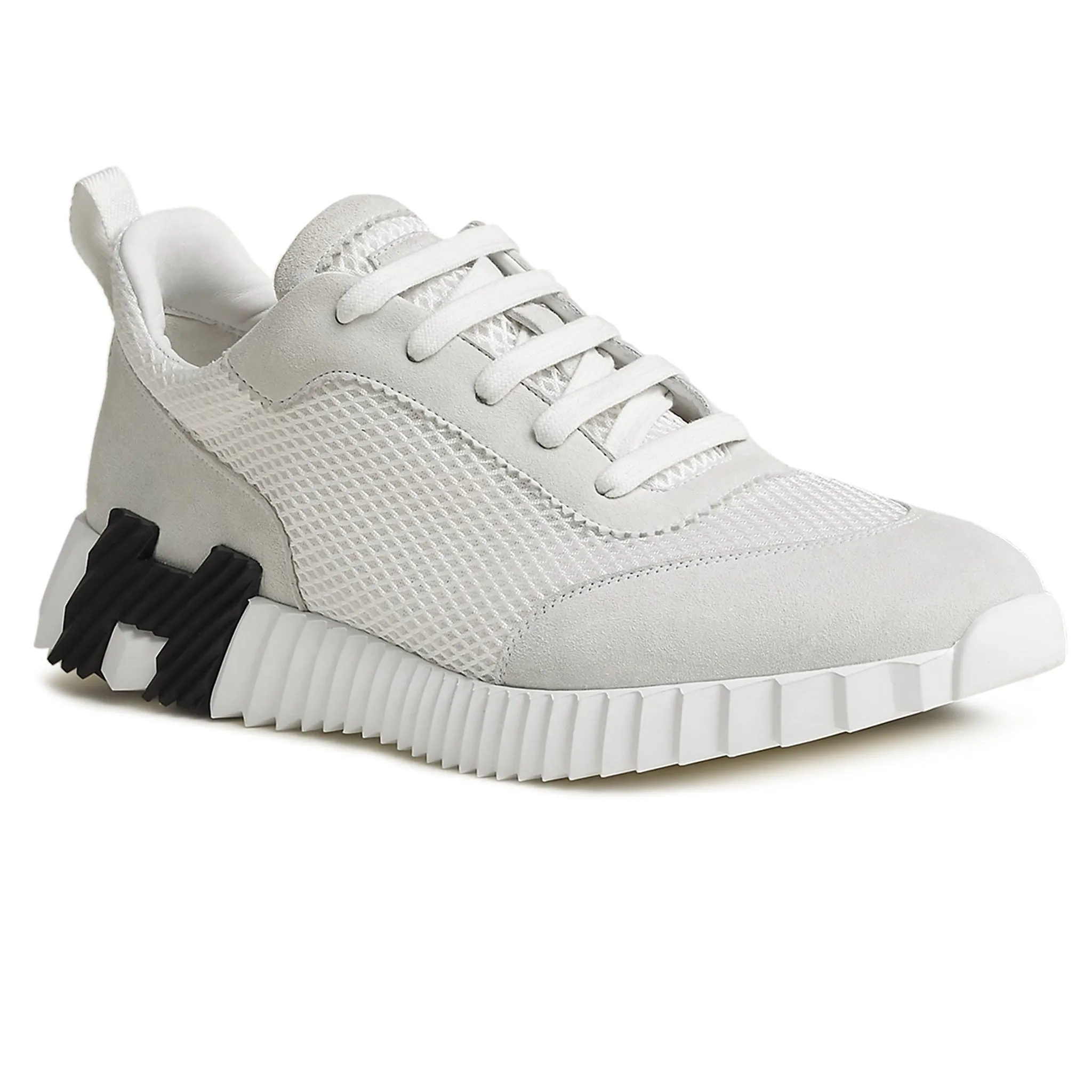 Hermes Paris Bouncing Sneaker White