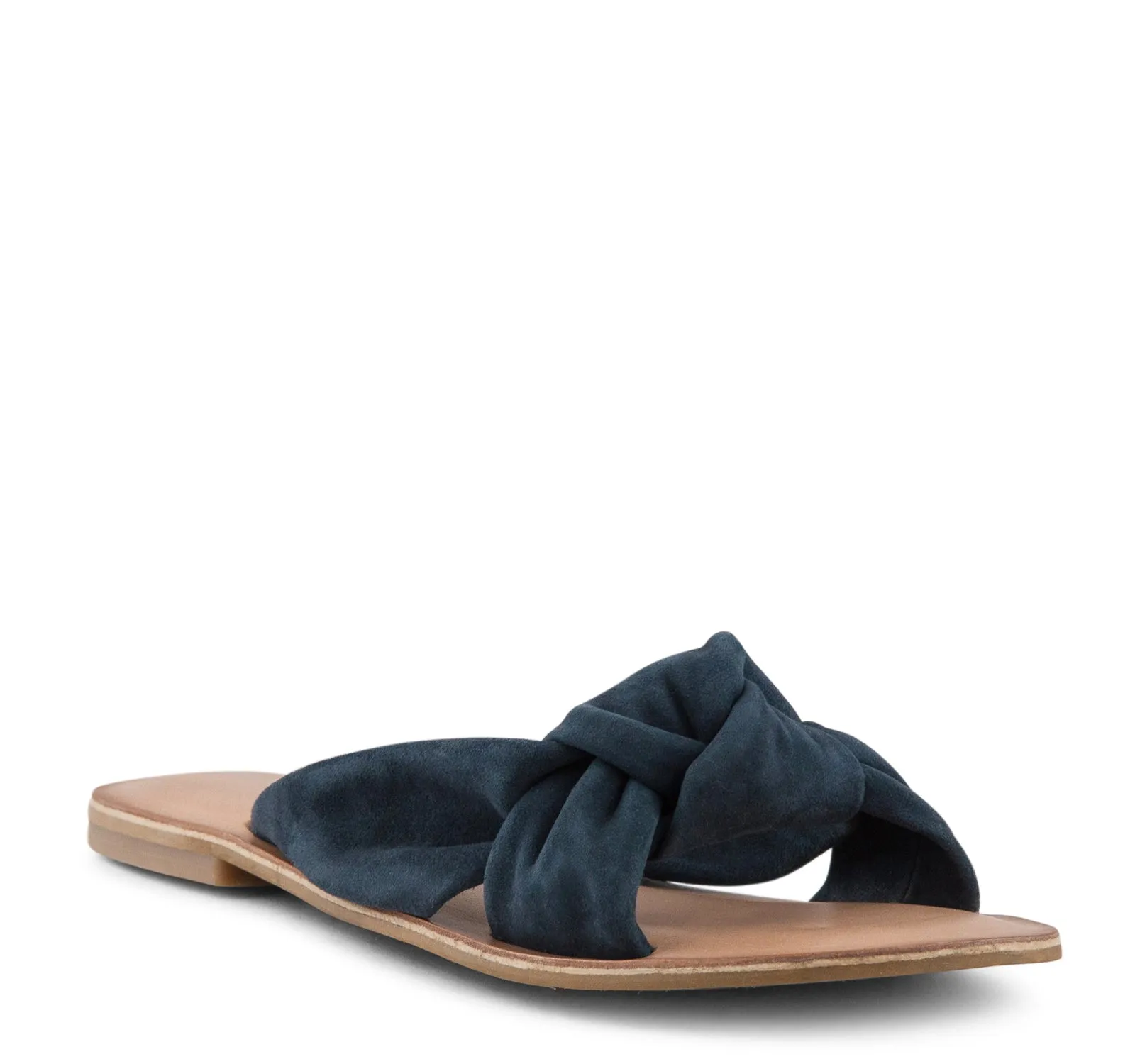 Jeffrey Campbell Zocalo Slide Women's Sandal in Navy Suede