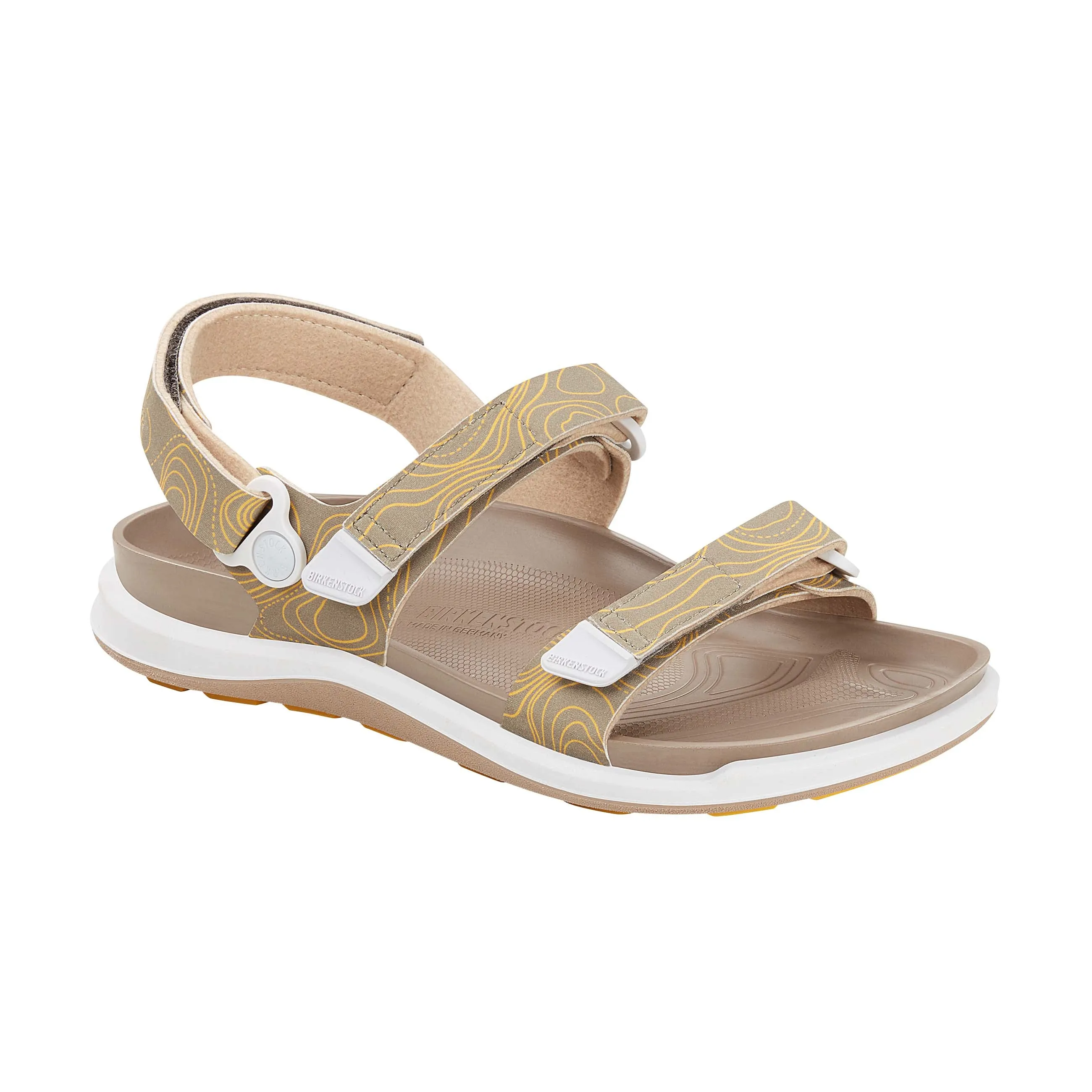 Stylish Kalahari Khaki Birko-Flor Sandals for Ultimate Comfort