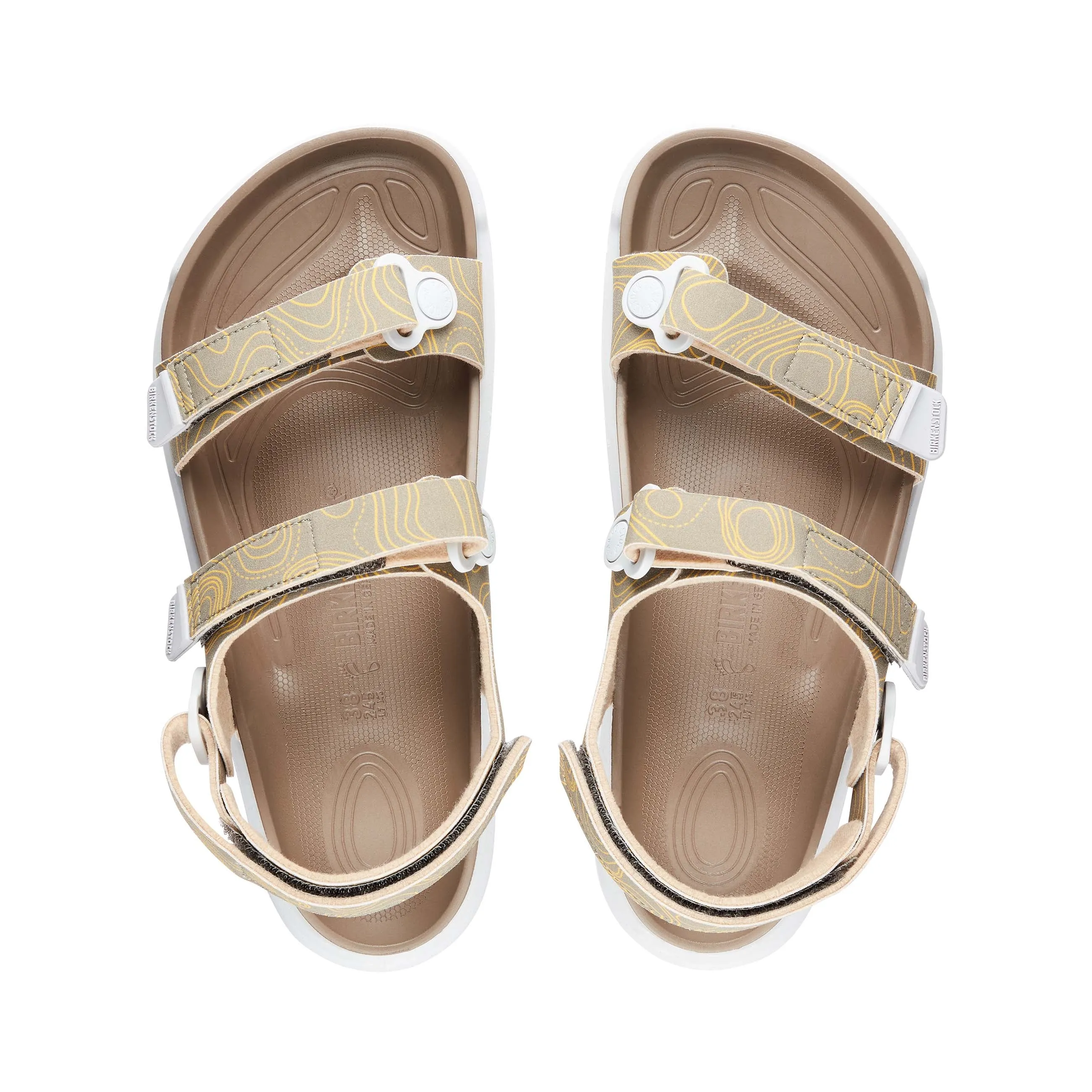 Stylish Kalahari Khaki Birko-Flor Sandals for Ultimate Comfort