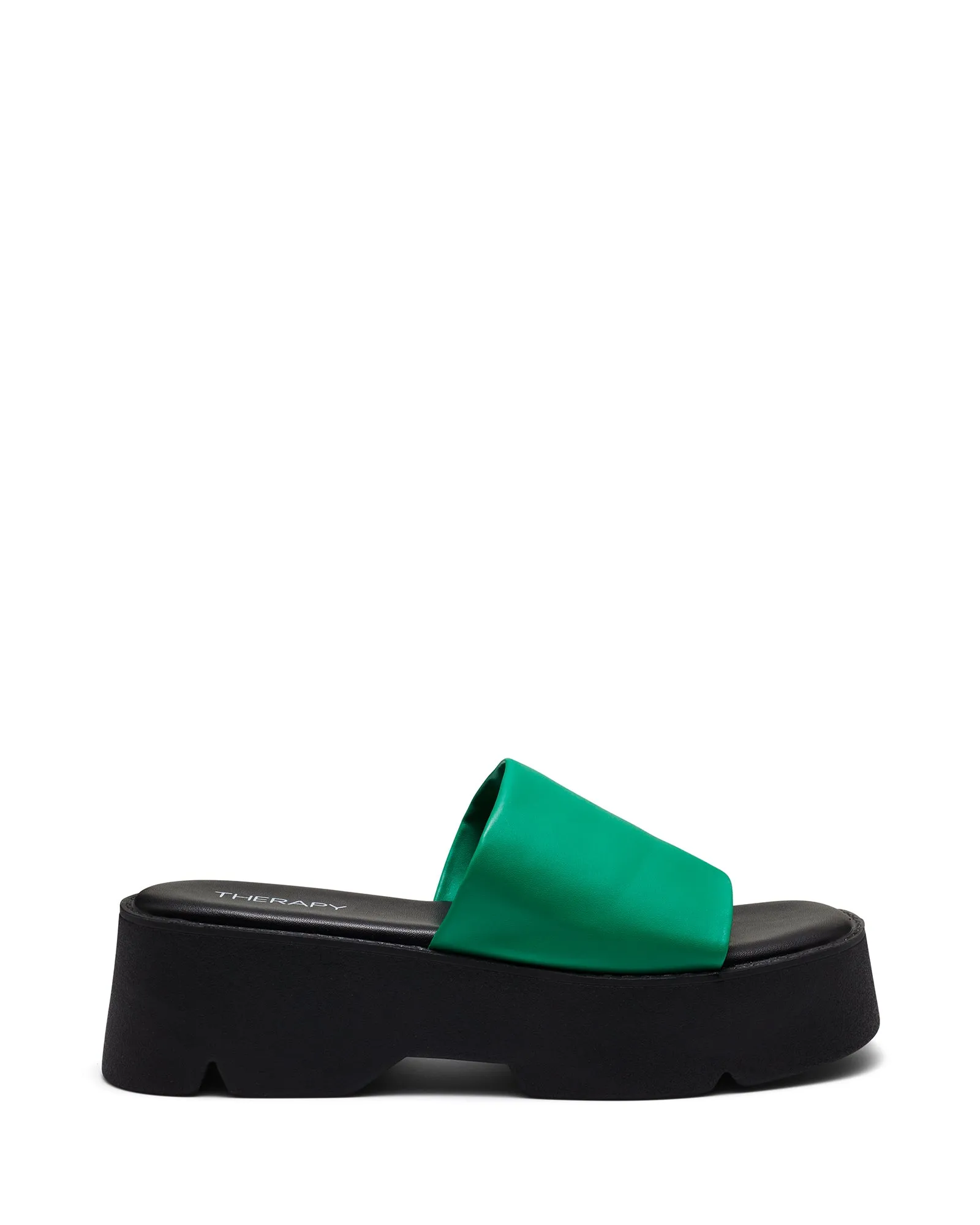 Kali Flatform Sandal Fern