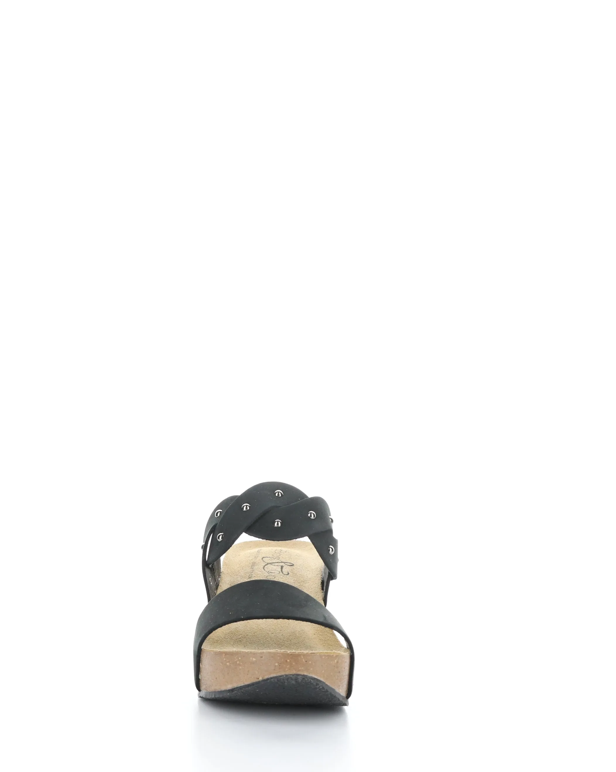 LARINO BLACK Slip-on Sandals