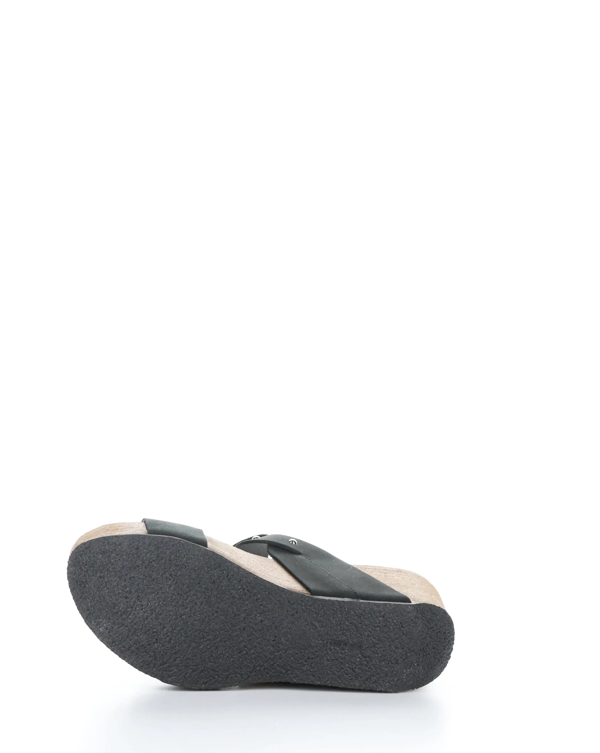 LARINO BLACK Slip-on Sandals