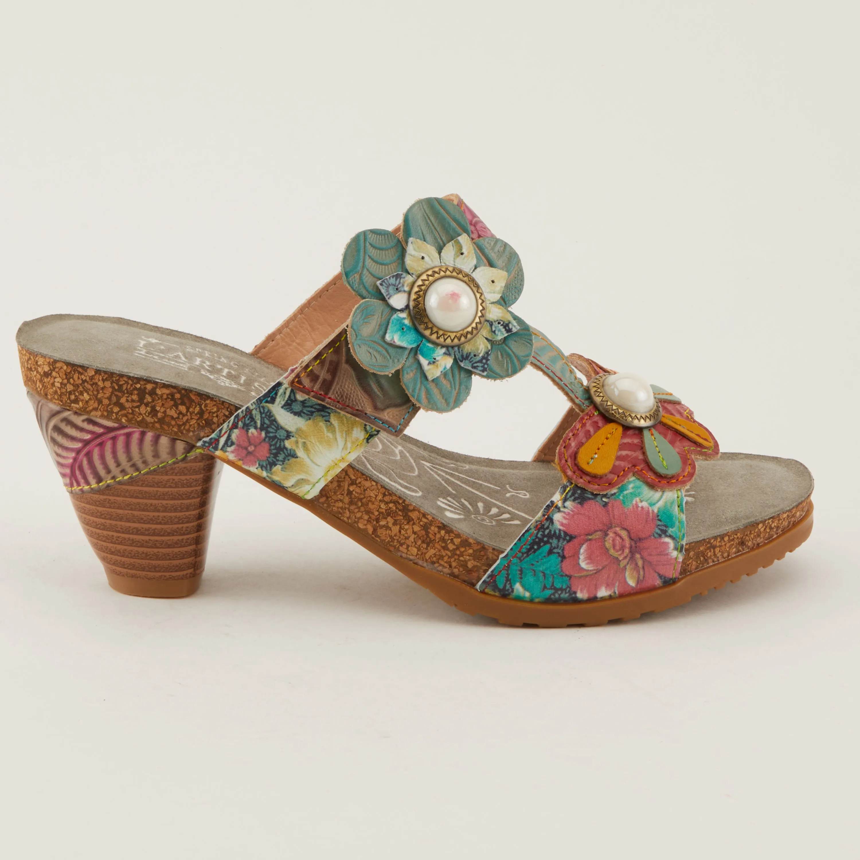 L'ARTISTE BARI PLATFORM SANDALS