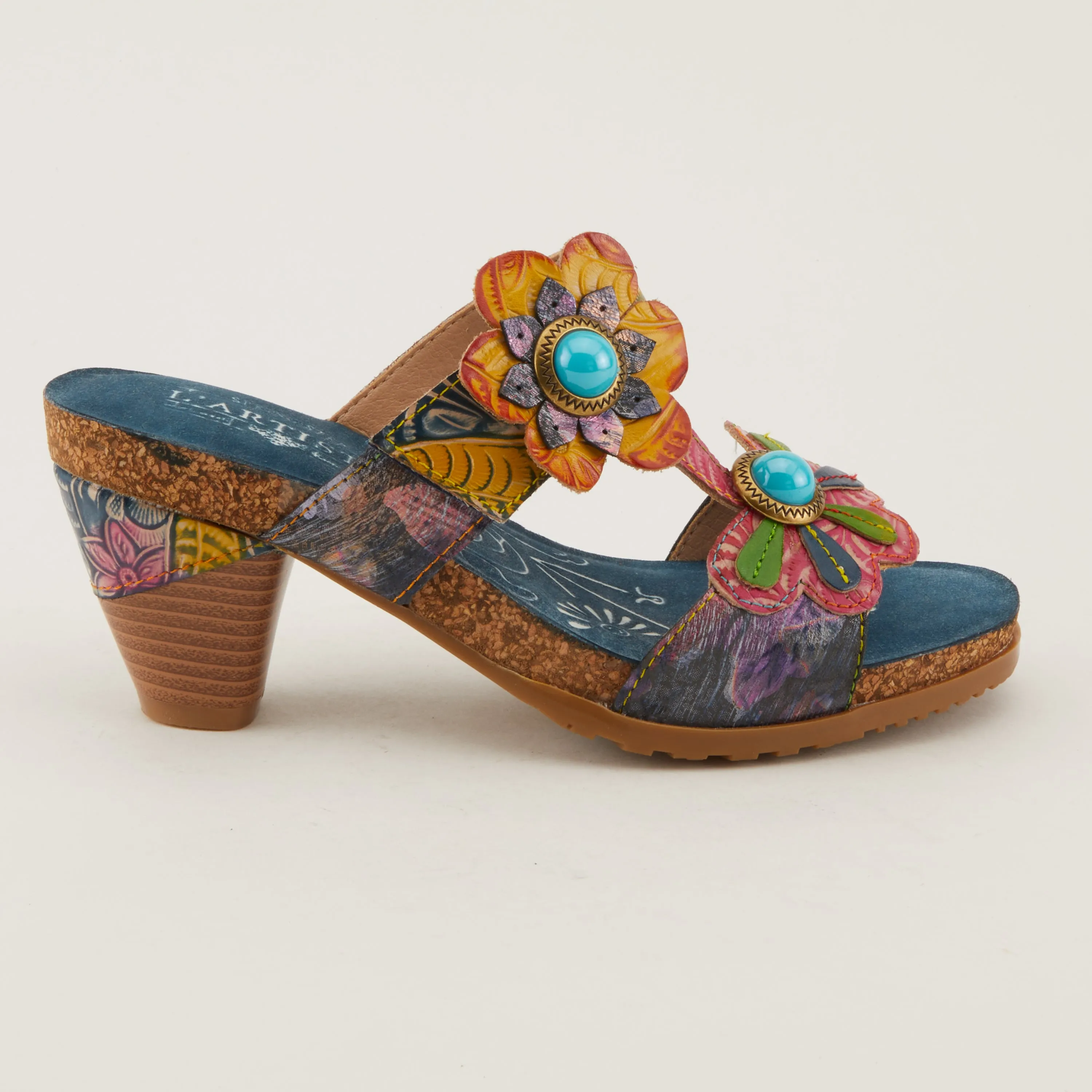 L'ARTISTE BARI PLATFORM SANDALS