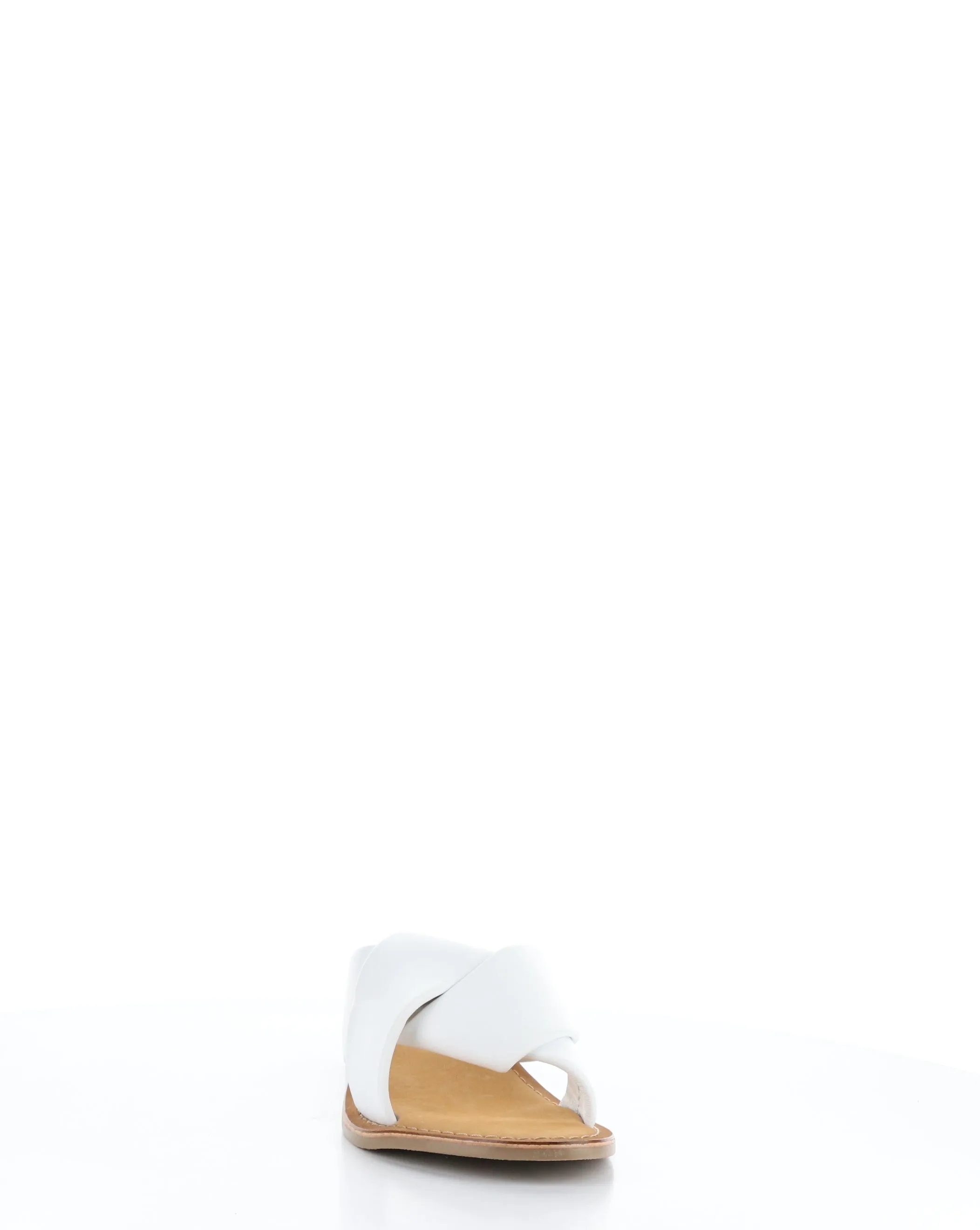 MALVY WHITE Slip-on Sandals