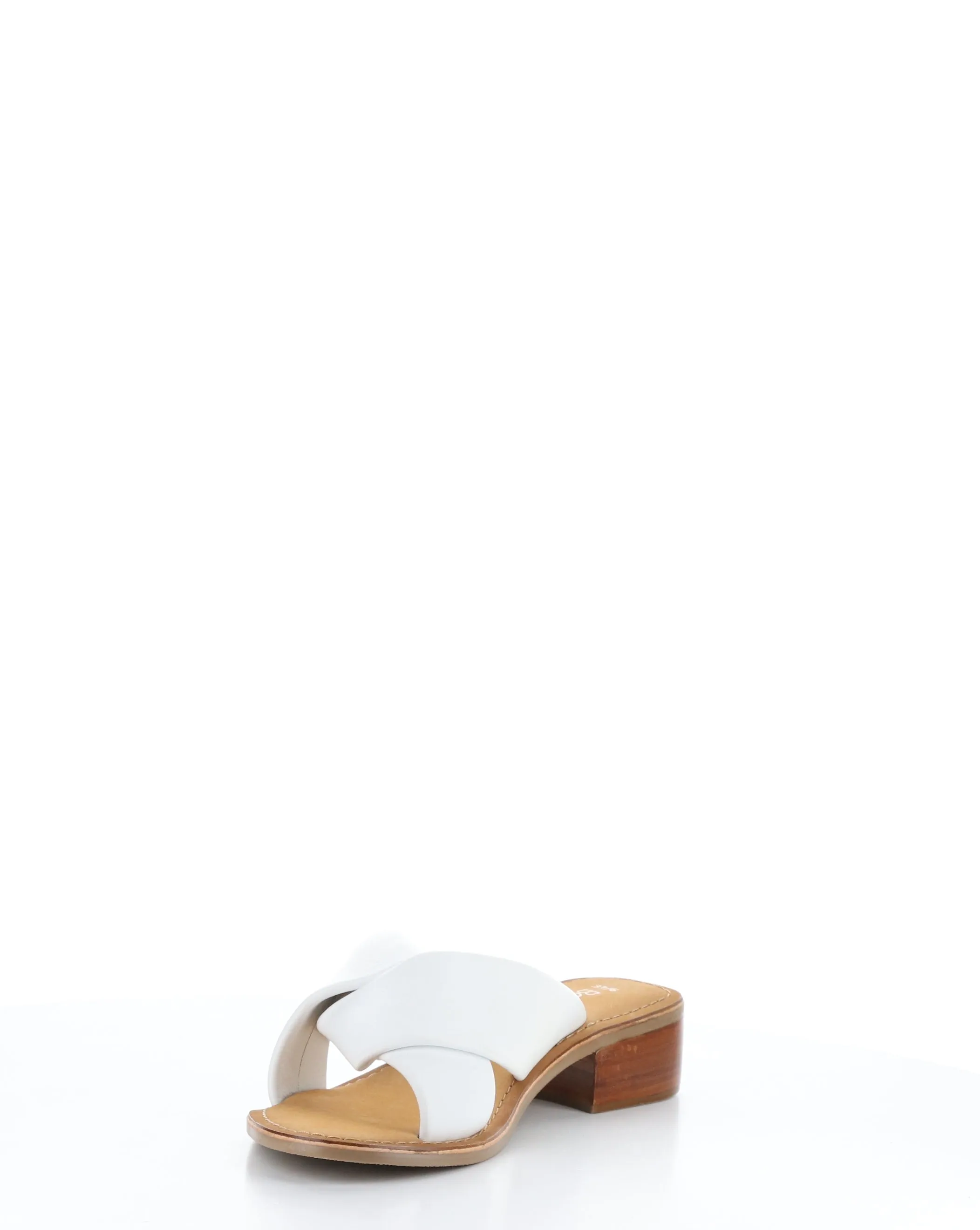 MALVY WHITE Slip-on Sandals