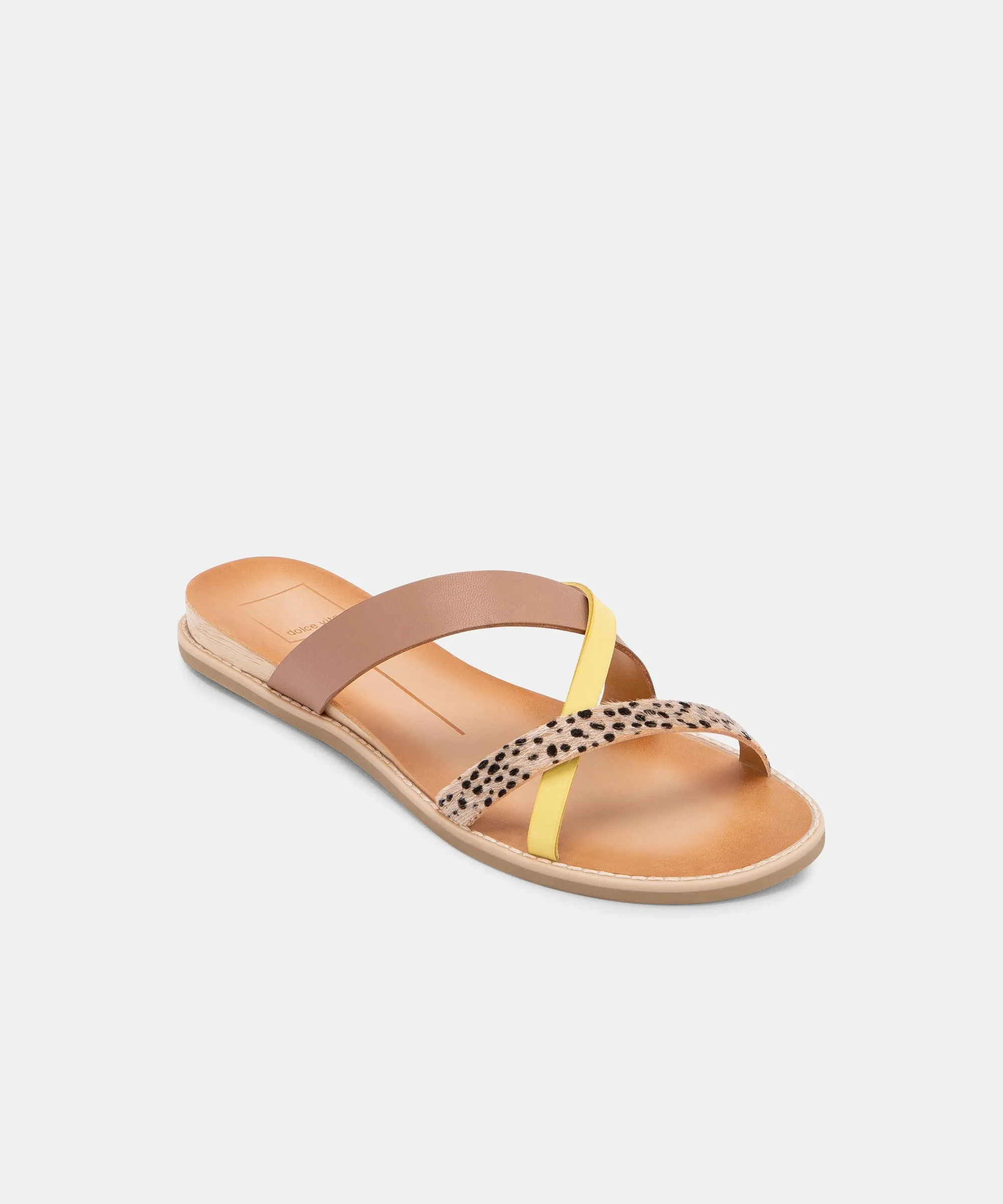 NEBI SANDALS IN LEOPARD MULTI - re:vita