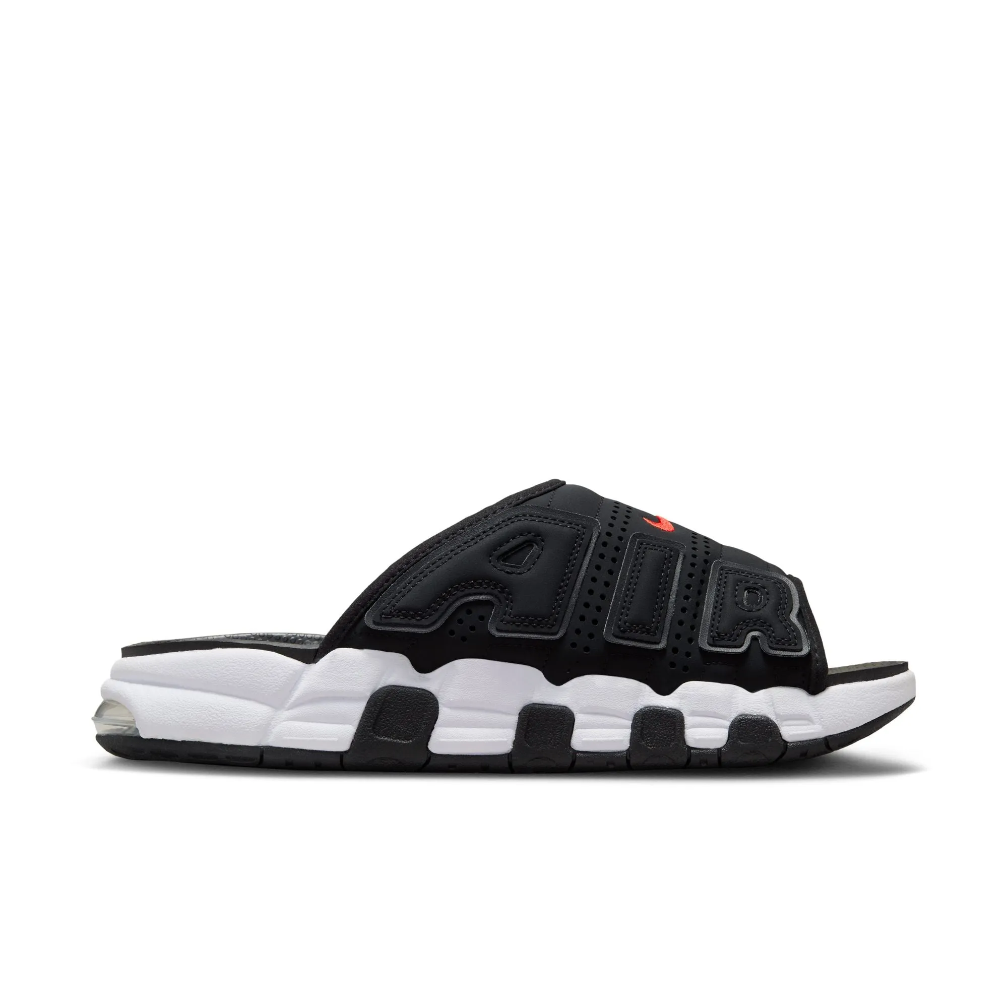 Nike Air More Uptempo Slide NA (Black/White/Black/Clear)