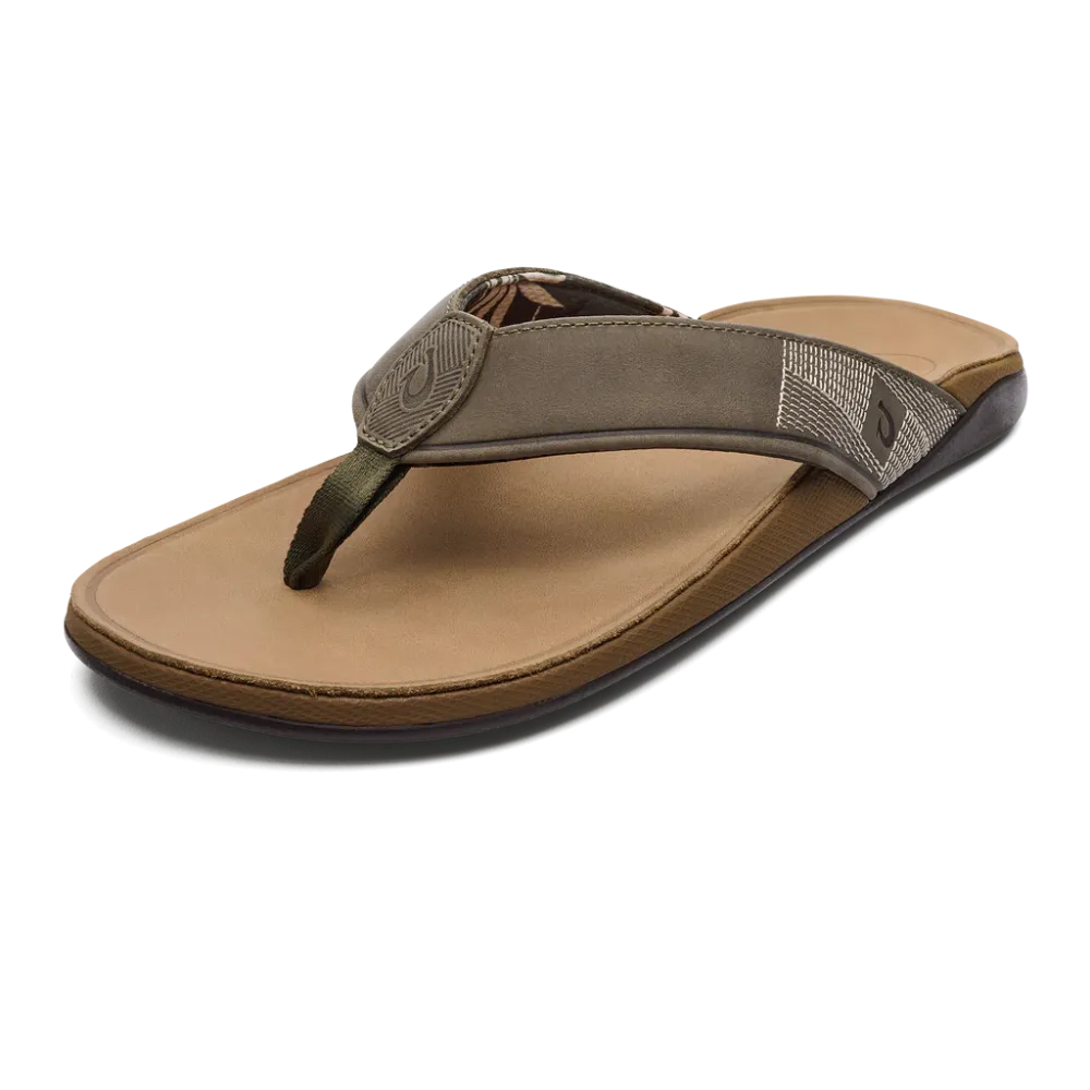 Olukai Men's Tuahine - Hunter/Golden Sand