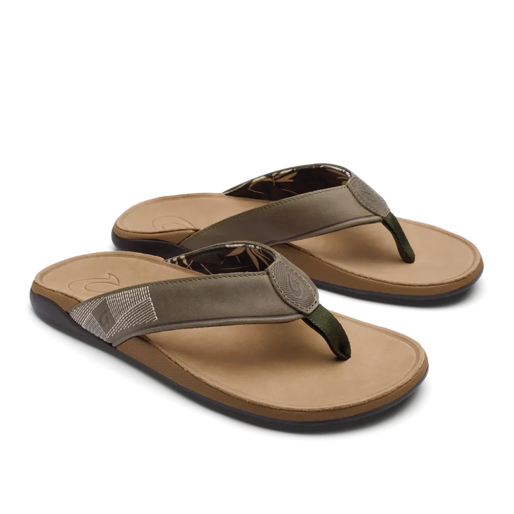 Olukai Men's Tuahine - Hunter/Golden Sand