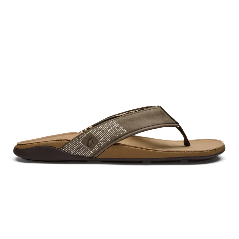 Olukai Men's Tuahine - Hunter/Golden Sand