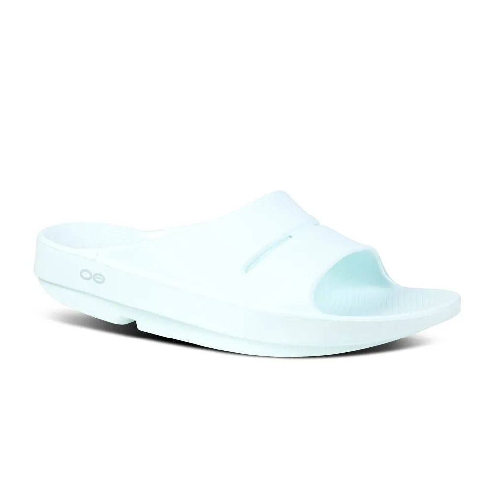 OOFOS Women's OOahh Slide Sandal - Ice