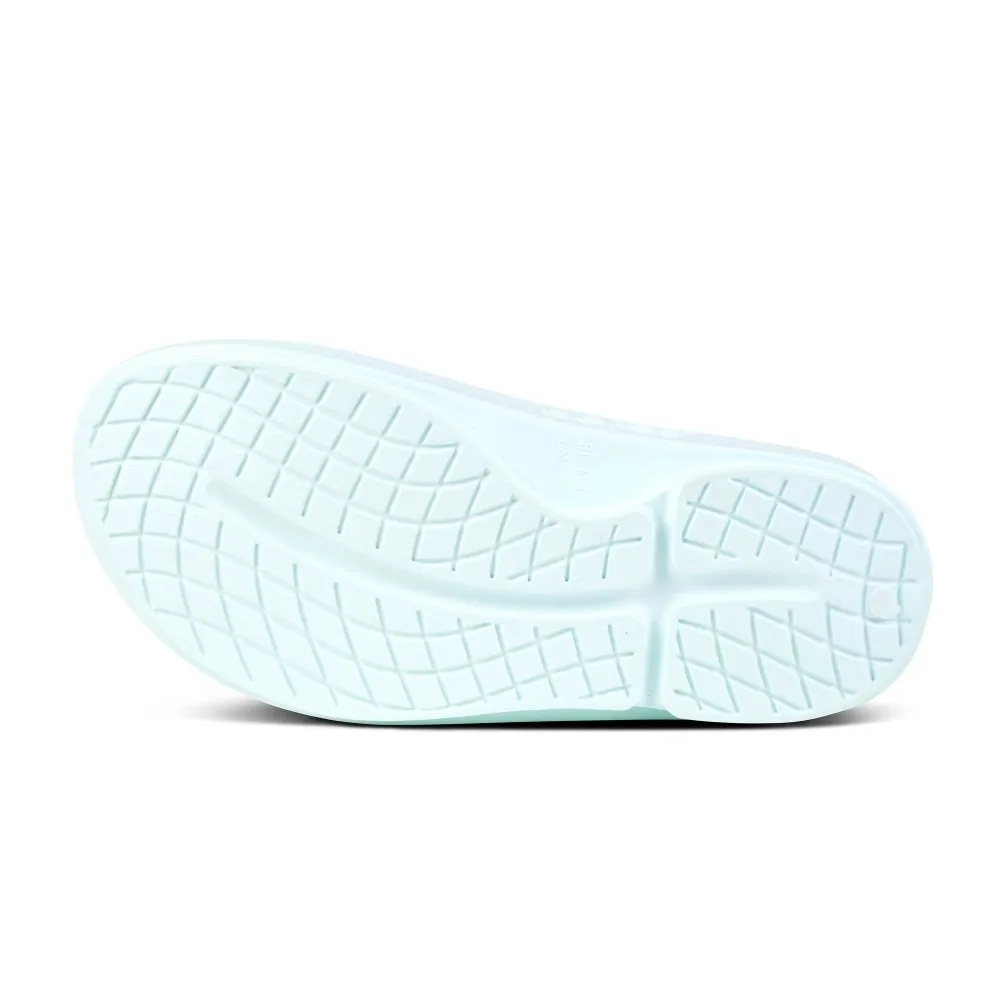 OOFOS Women's OOahh Slide Sandal - Ice