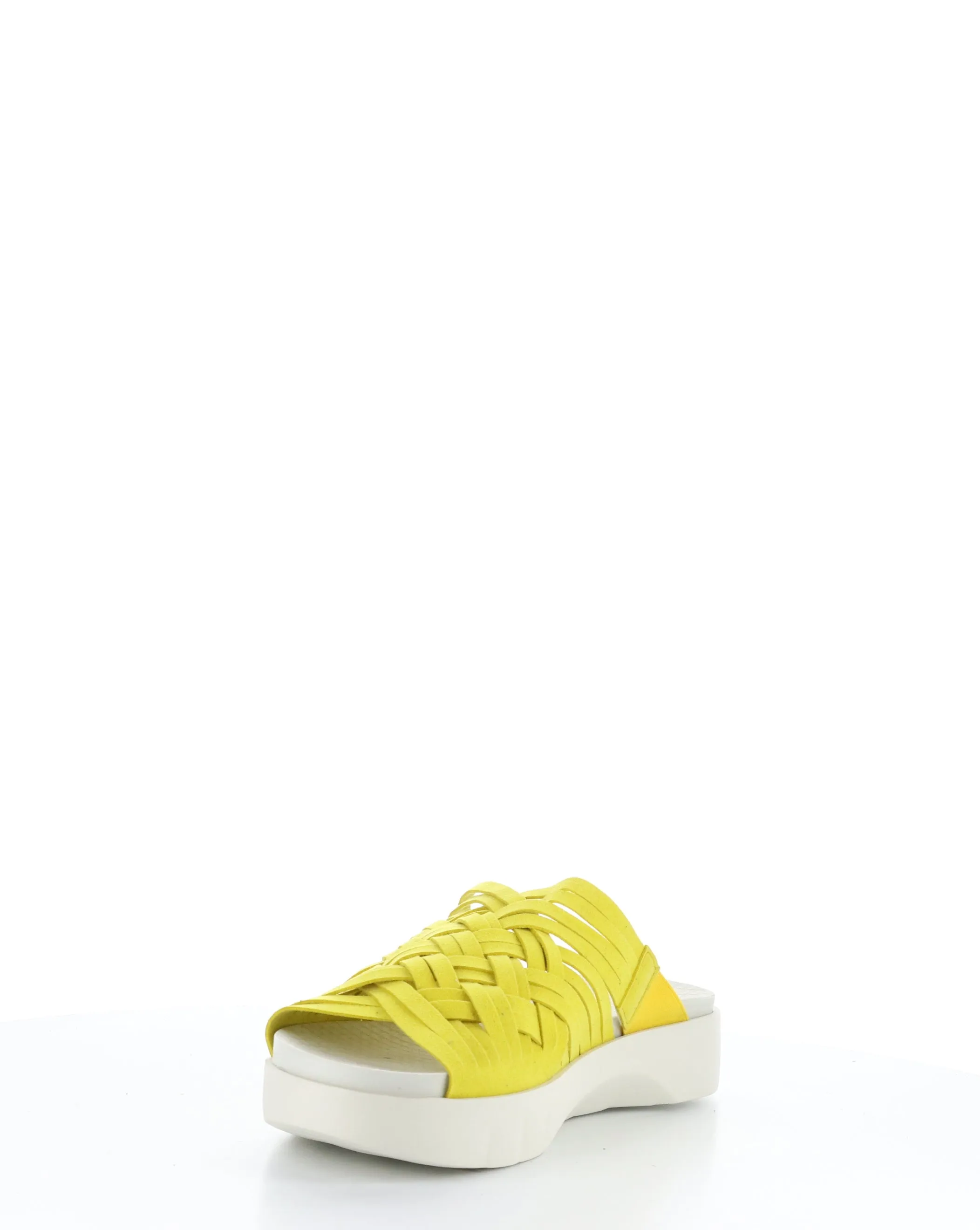 RISED YELLOW Slip-on Sandals