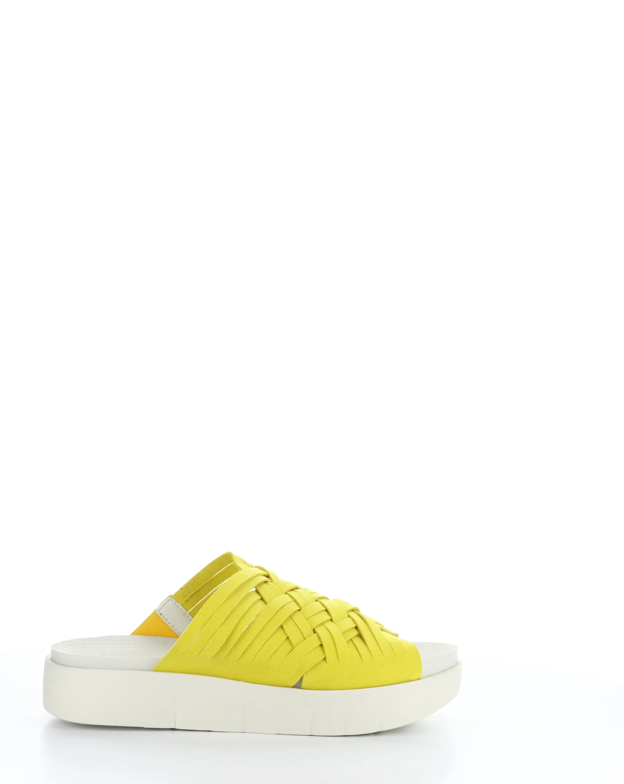 RISED YELLOW Slip-on Sandals