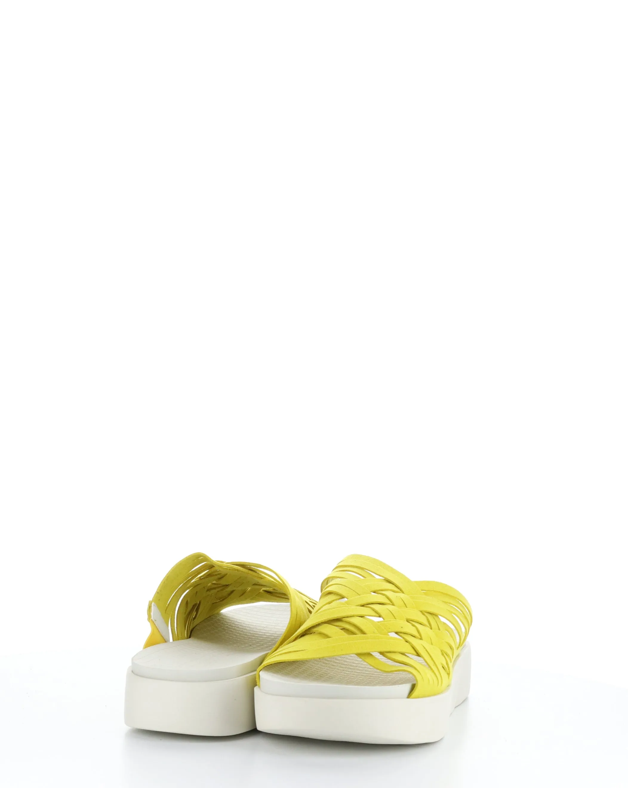 RISED YELLOW Slip-on Sandals