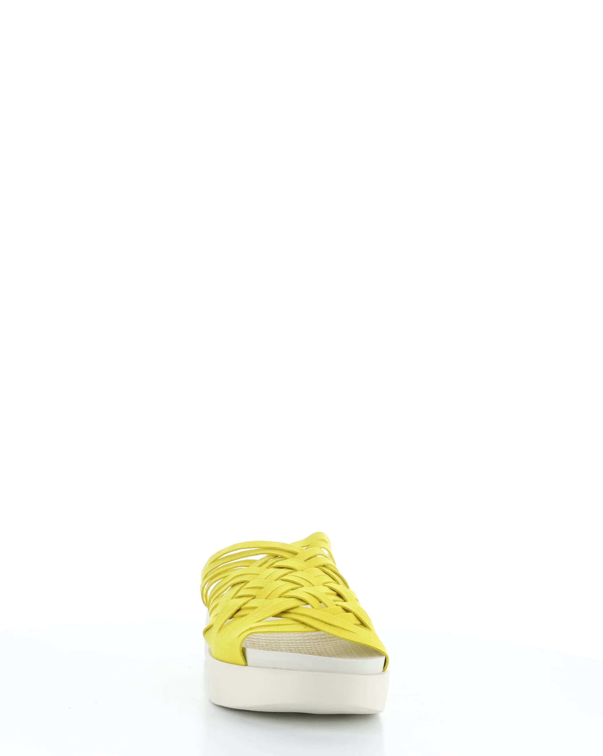 RISED YELLOW Slip-on Sandals