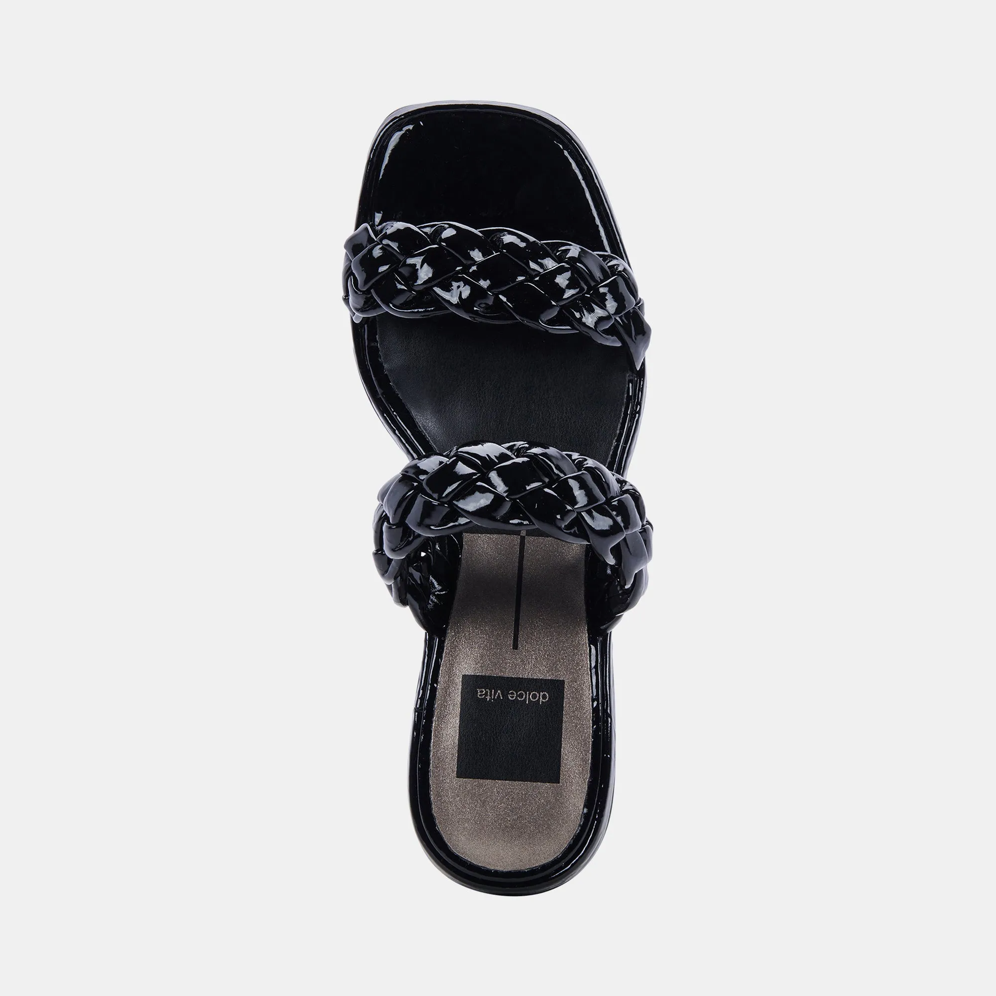 RONIN SANDALS MIDNIGHT PATENT STELLA