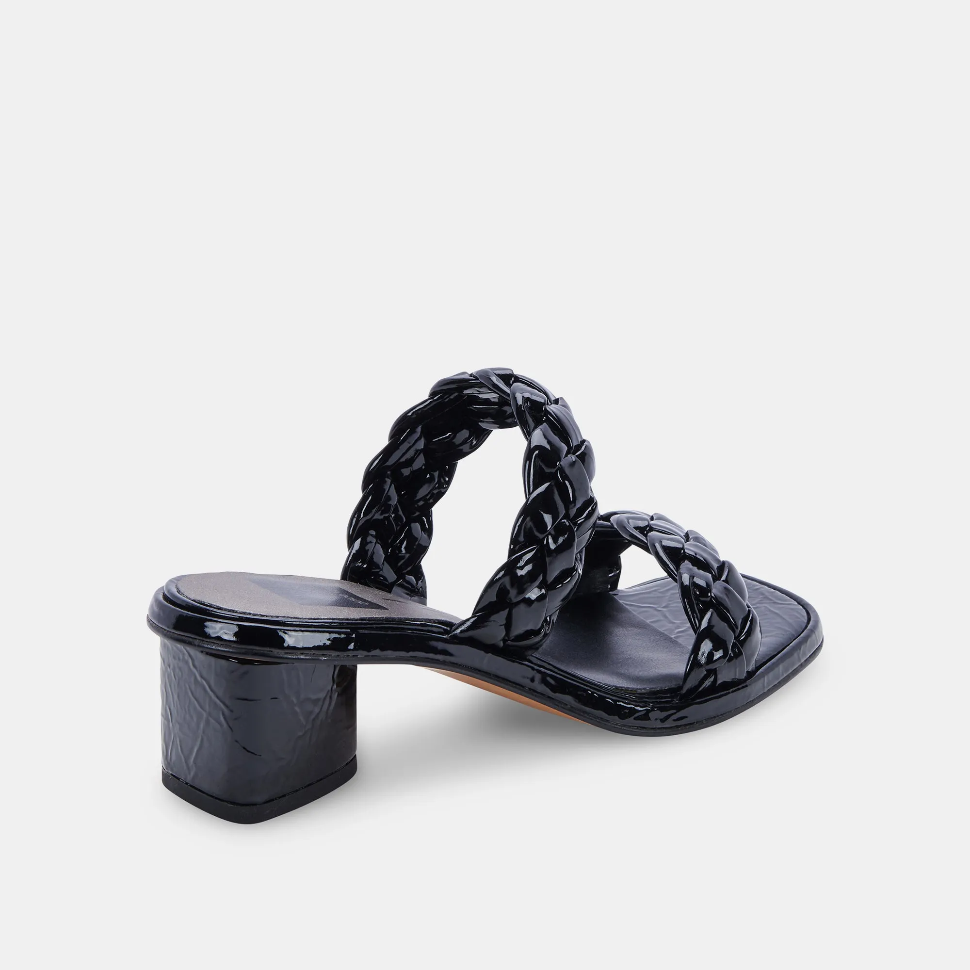 RONIN SANDALS MIDNIGHT PATENT STELLA