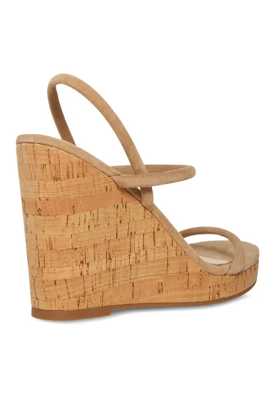 Steve Madden - Udell Cork Tan Suede