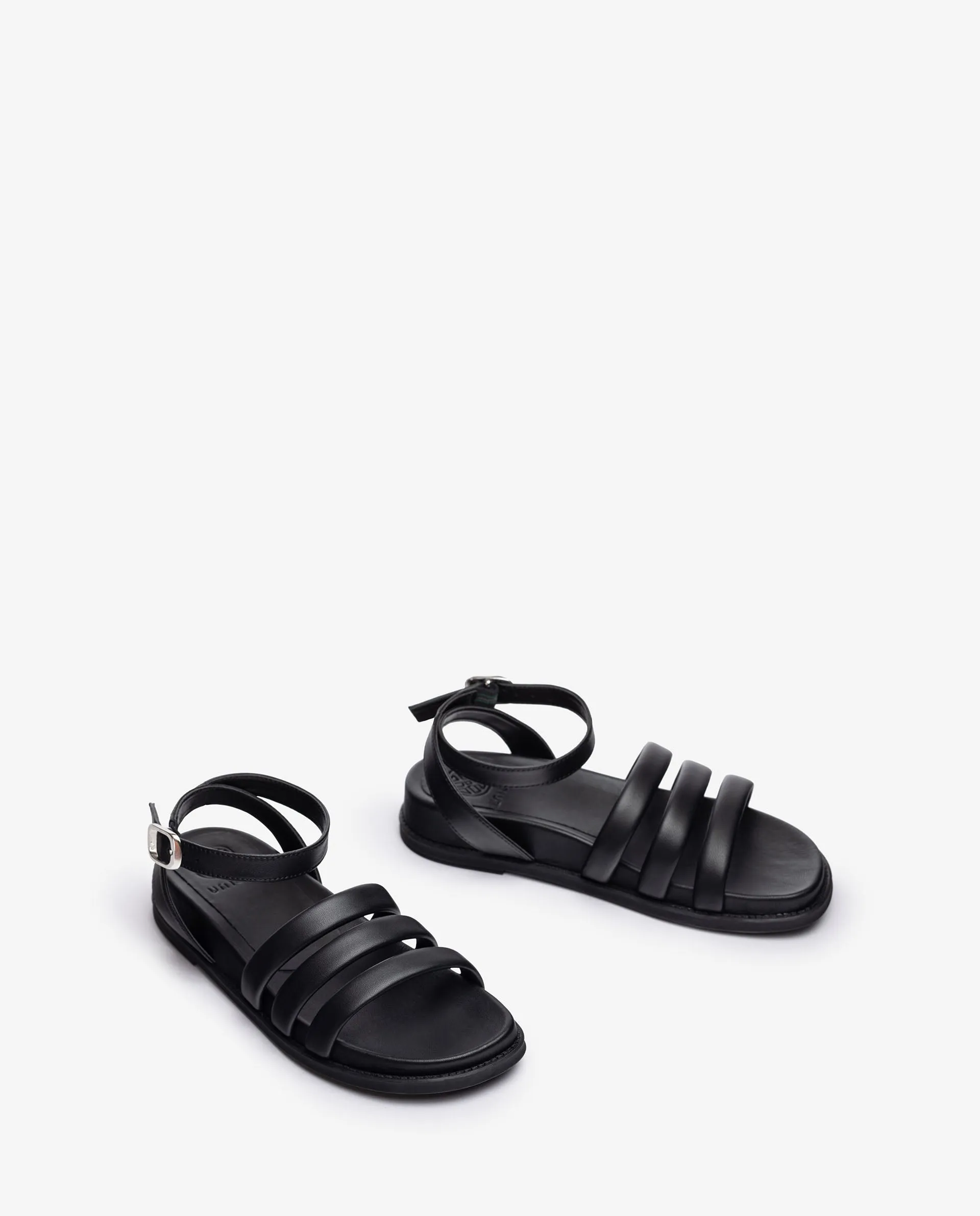 Strappy Sandals, Black