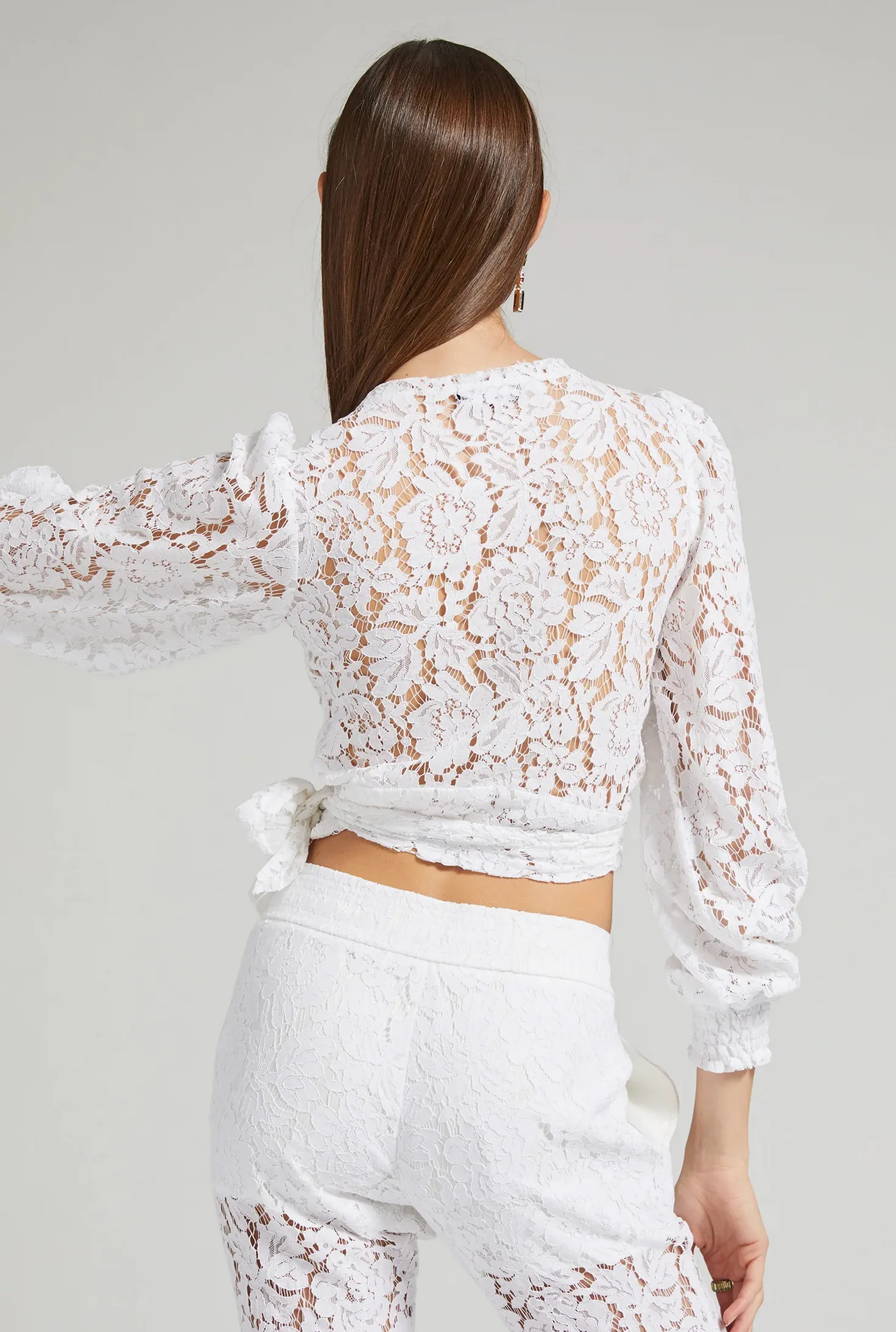 SU23225-1w Generation Love Marilyn Lace Blouse