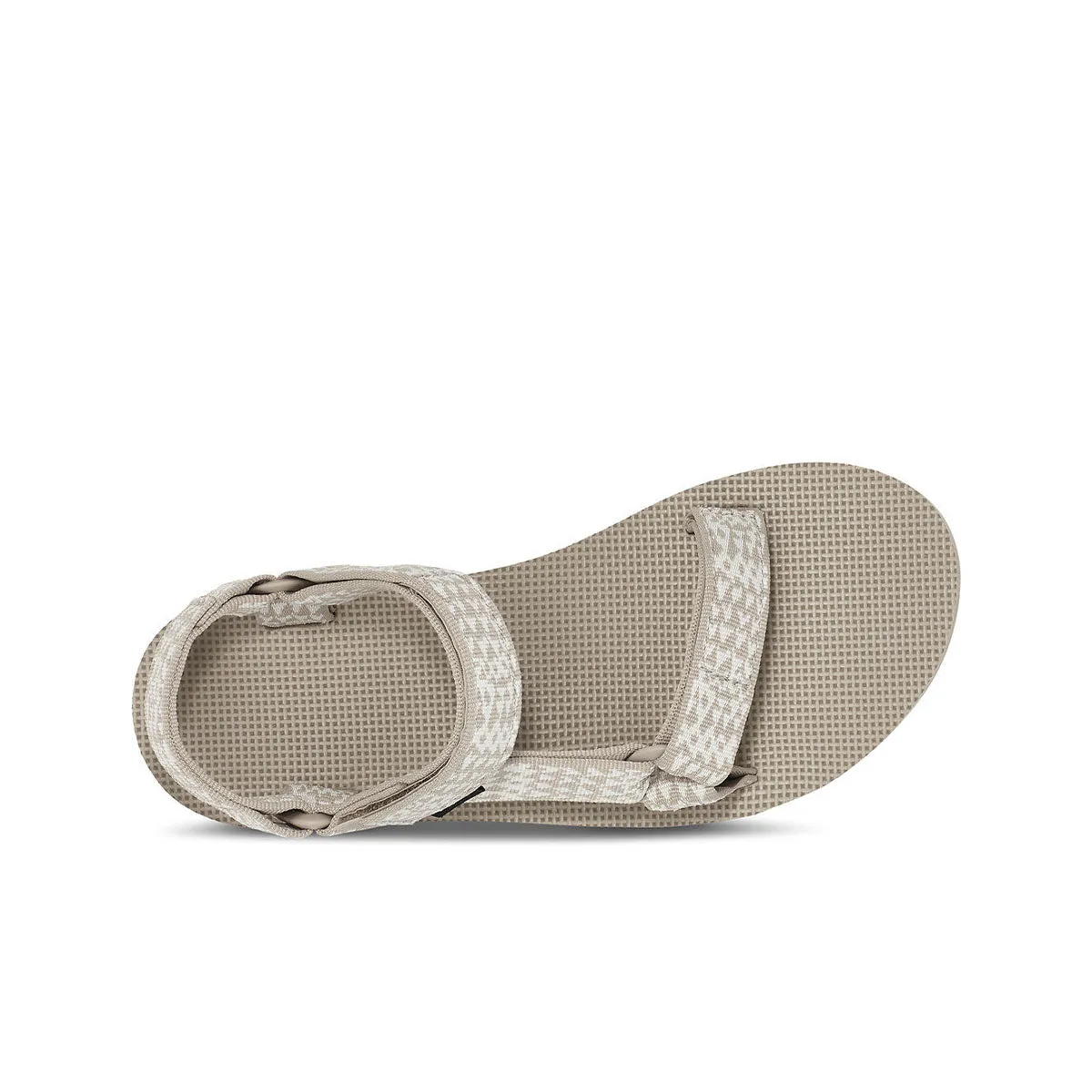 Feather Grey Teva Original Universal Sandals with Etching - Optimized Title