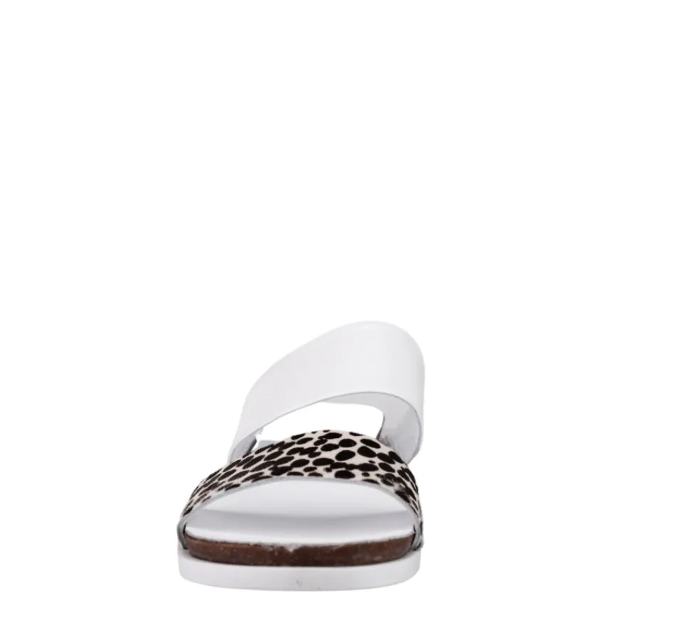 Thyme - White/Leopard Print