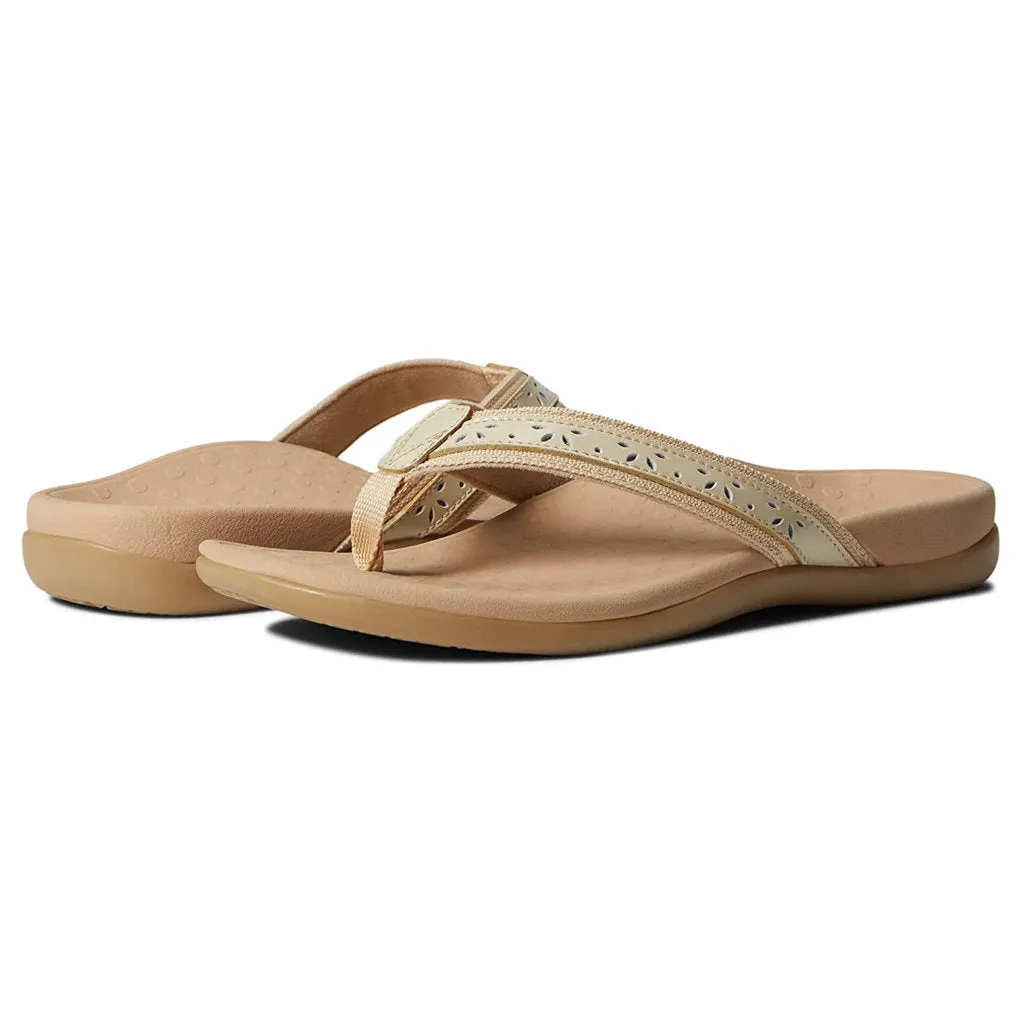 Tide Casandra Leather Textile Women's Sandals