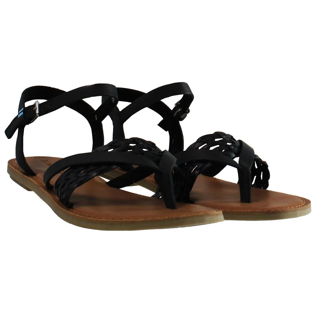 Toms Lexie Black Womens Sandals