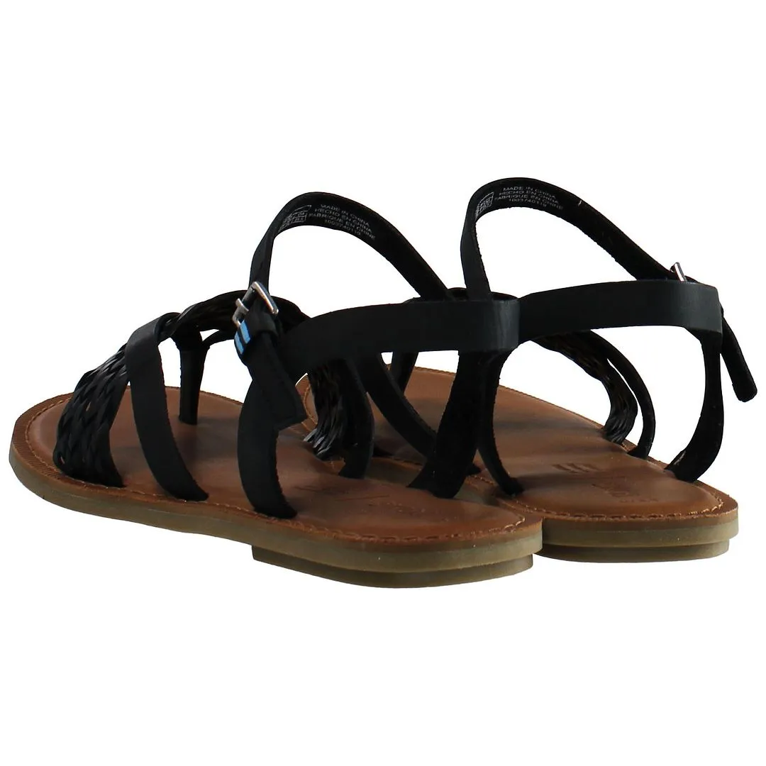 Toms Lexie Black Womens Sandals