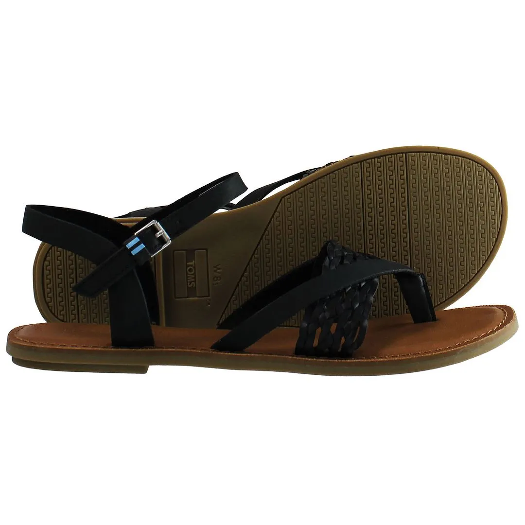 Toms Lexie Black Womens Sandals