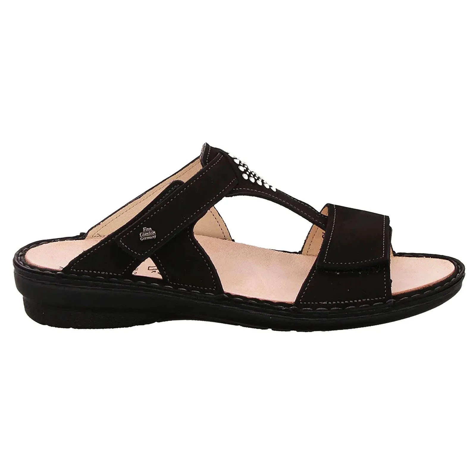 Verin Nubuck Leather Women's Slip-On Sandals