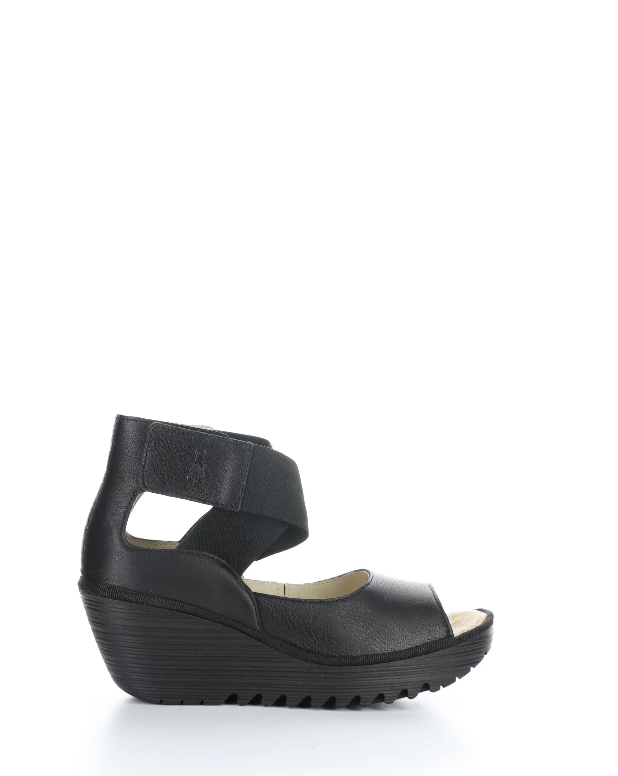 YEFI473FLY BLACK Velcro Sandals